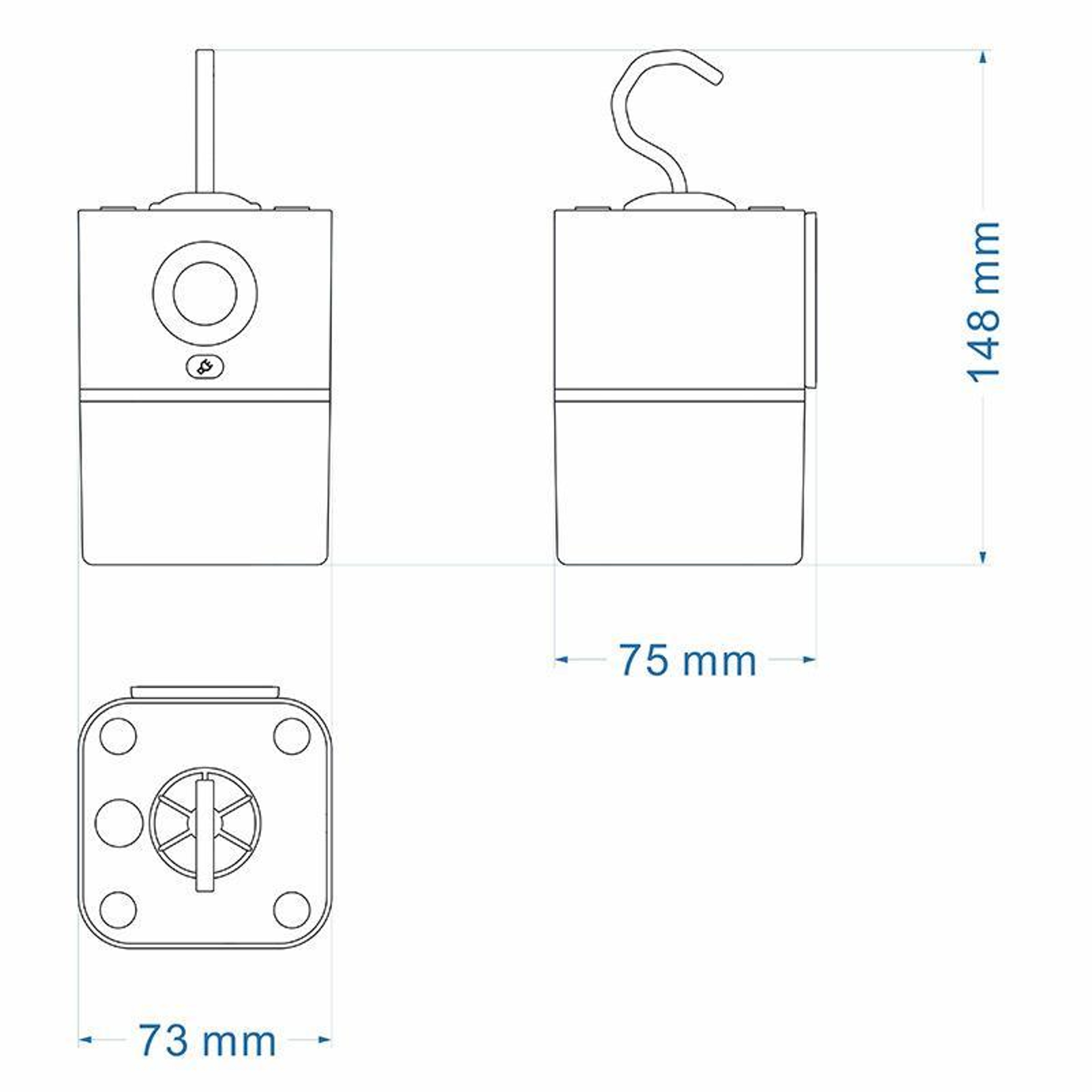 Premium Rechargeable Camping Light with Sensor & Hanging Tent Lantern – view 2