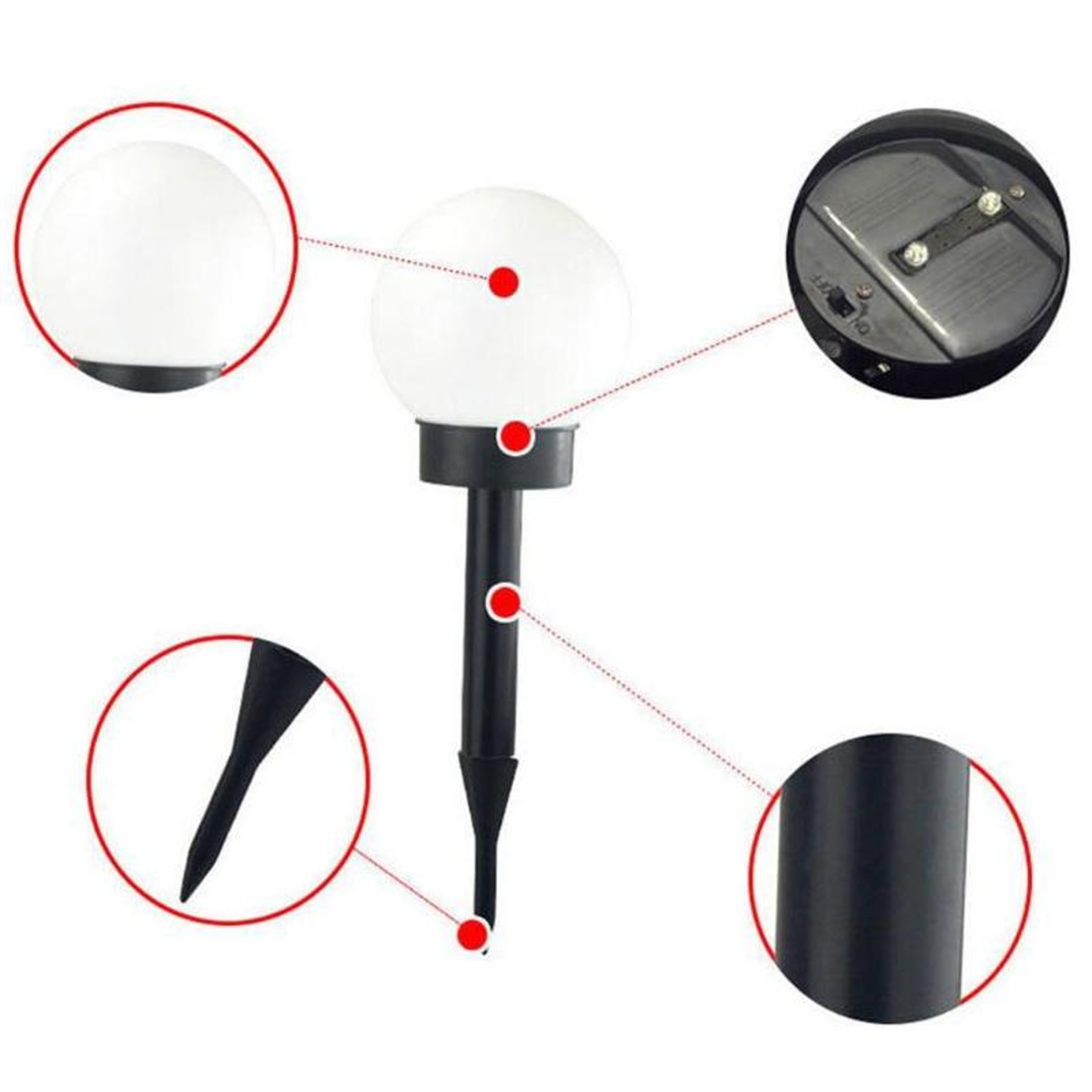 Waterproof Outdoor Solar Lights for Lawn & Landscape Decoration – view 2