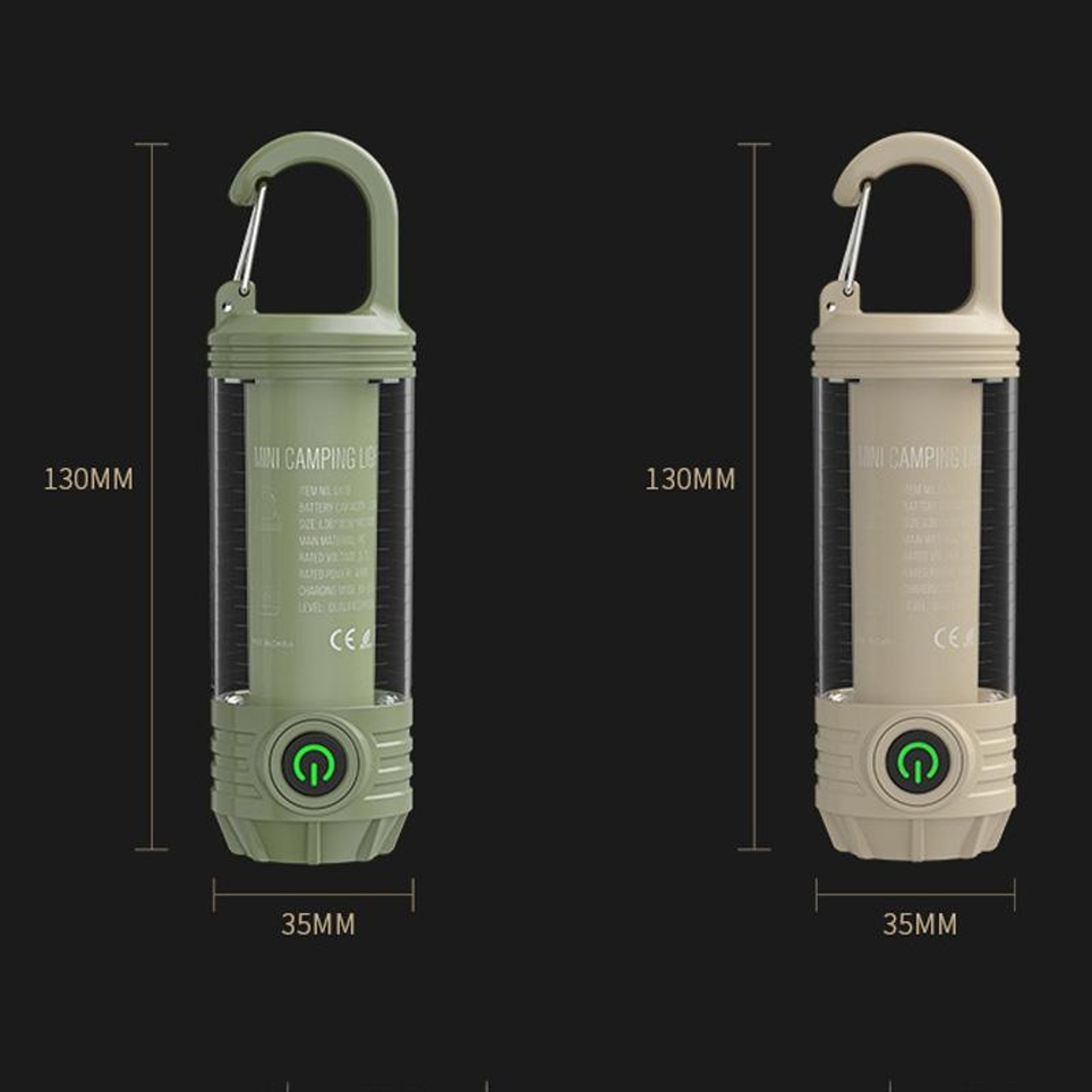 Rechargeable LED Outdoor Camping Lantern & Multifunctional Flashlight – view 4