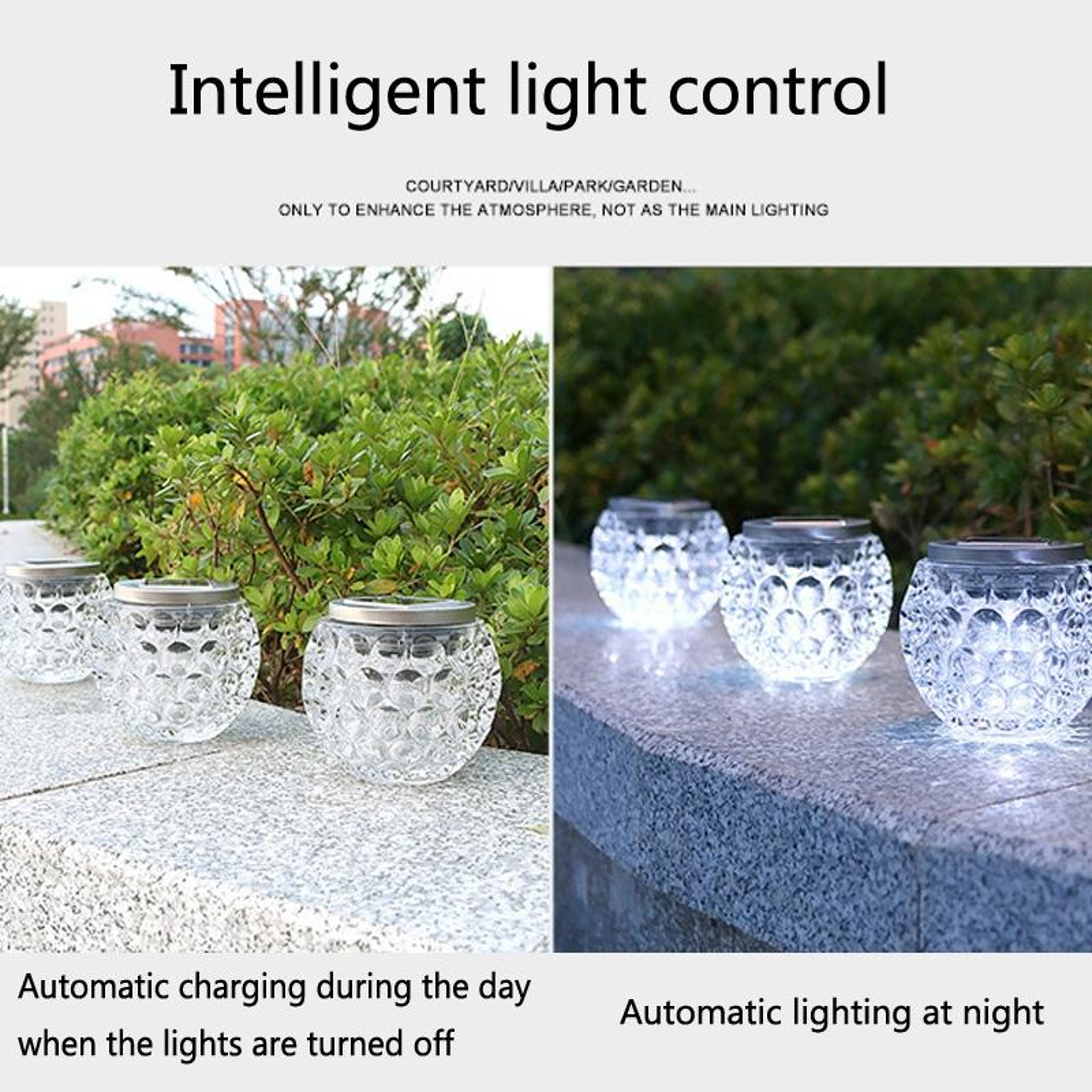 Solar Outdoor Wishing Glass Jar Lights Solar Outdoor Lights For Garden  Patio 5