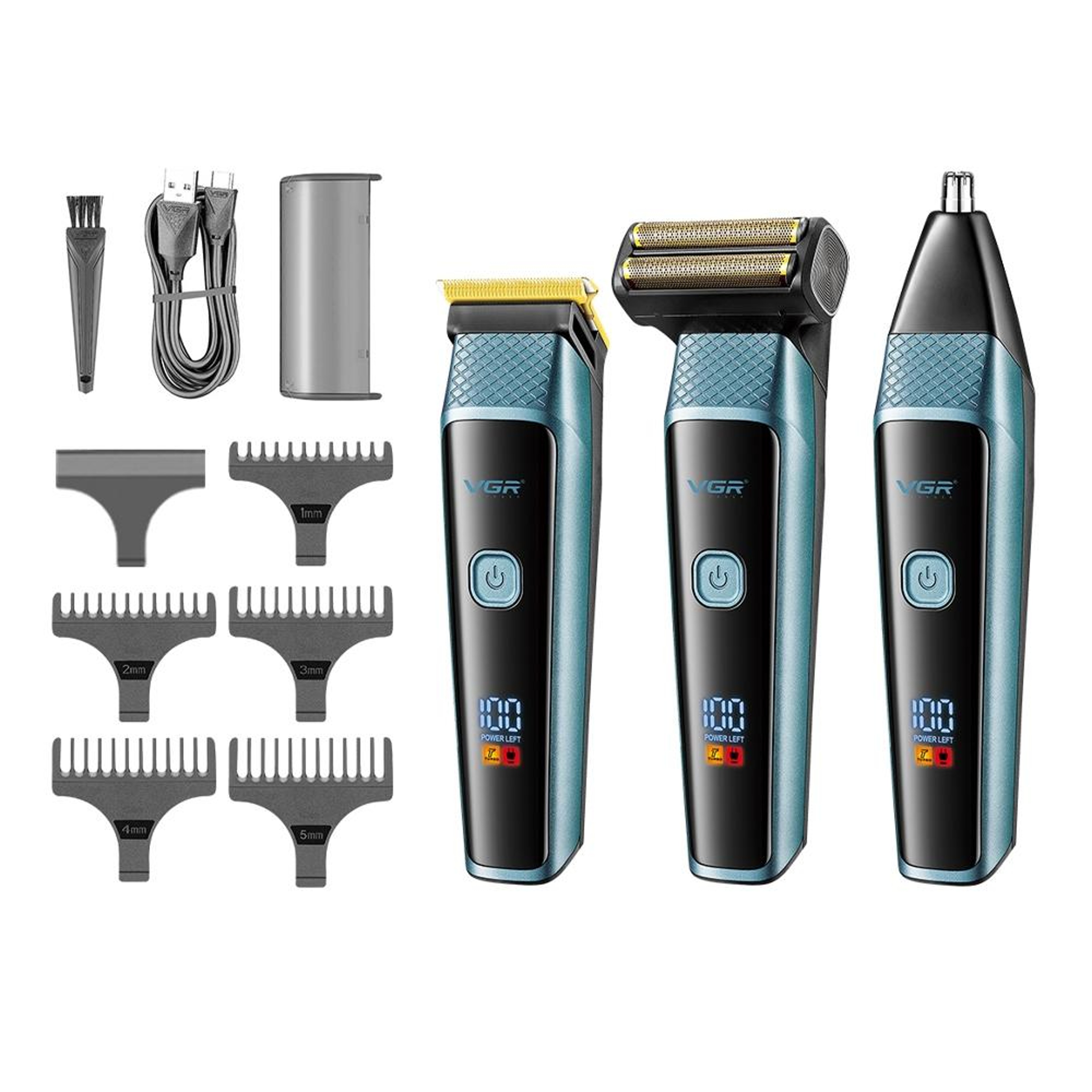 3 In 1 Nose Hair Trimmer And USB Rechargeable Electric Shaver 4