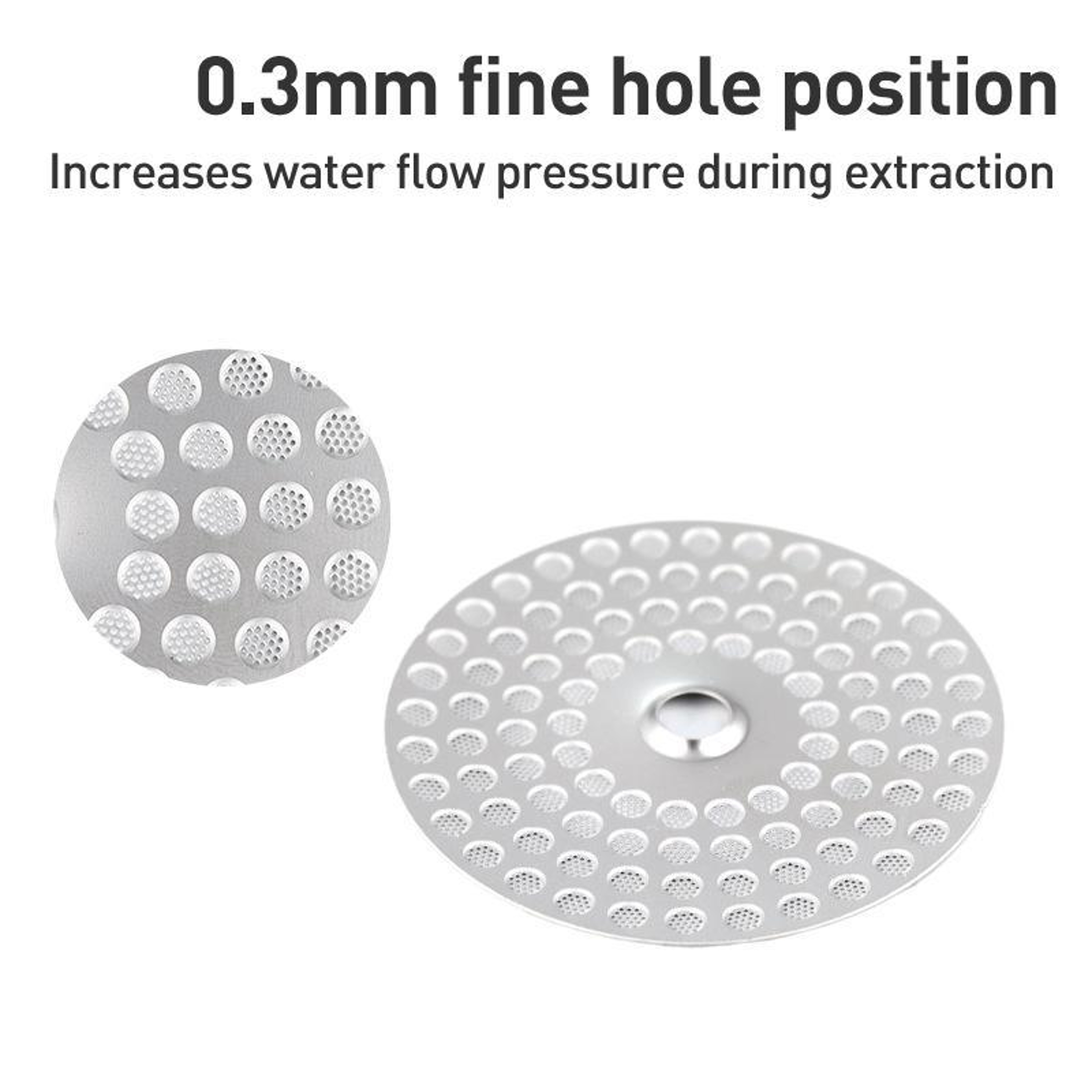 Premium Stainless Steel Breville Shower Screen Espresso Extraction Filter Mesh 2