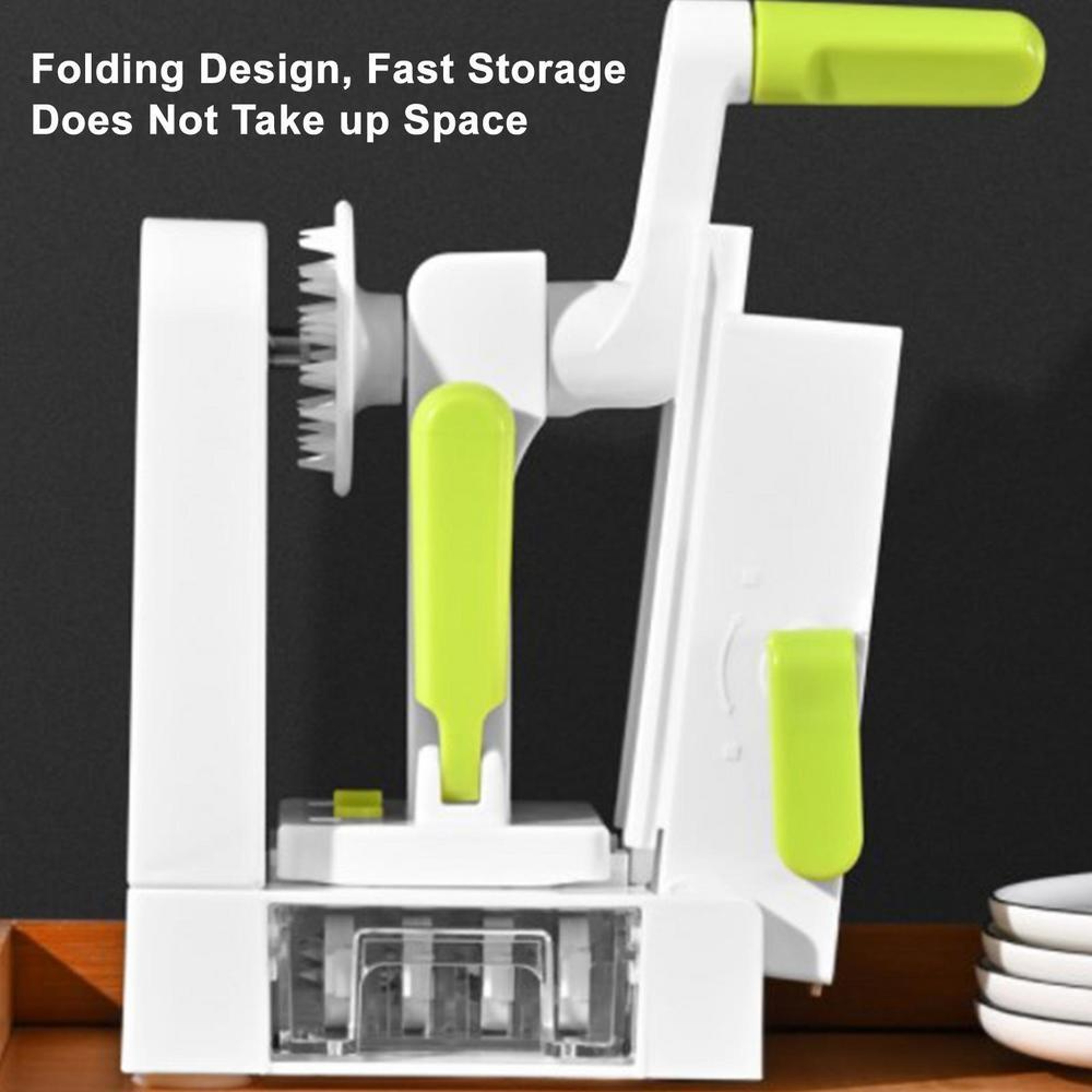 Premium Manual Vegetable Spiral Slicer Multifunction Potato Spiral Cutter  Fruit Vegetable Spiral M 2