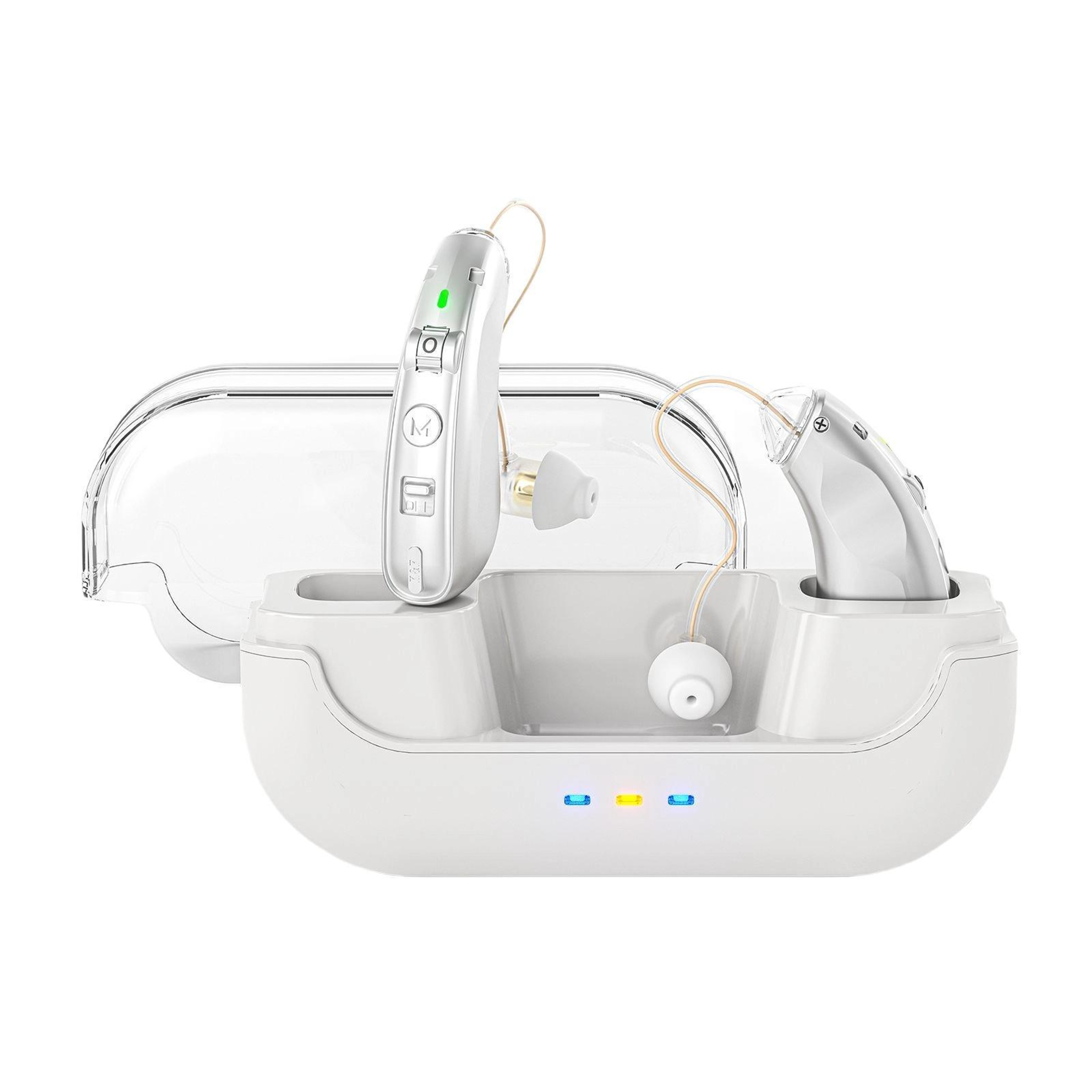 Premium Behind The Ear Hearing Aids with Rechargeable Charging Case & Noise Cancellation – view 8