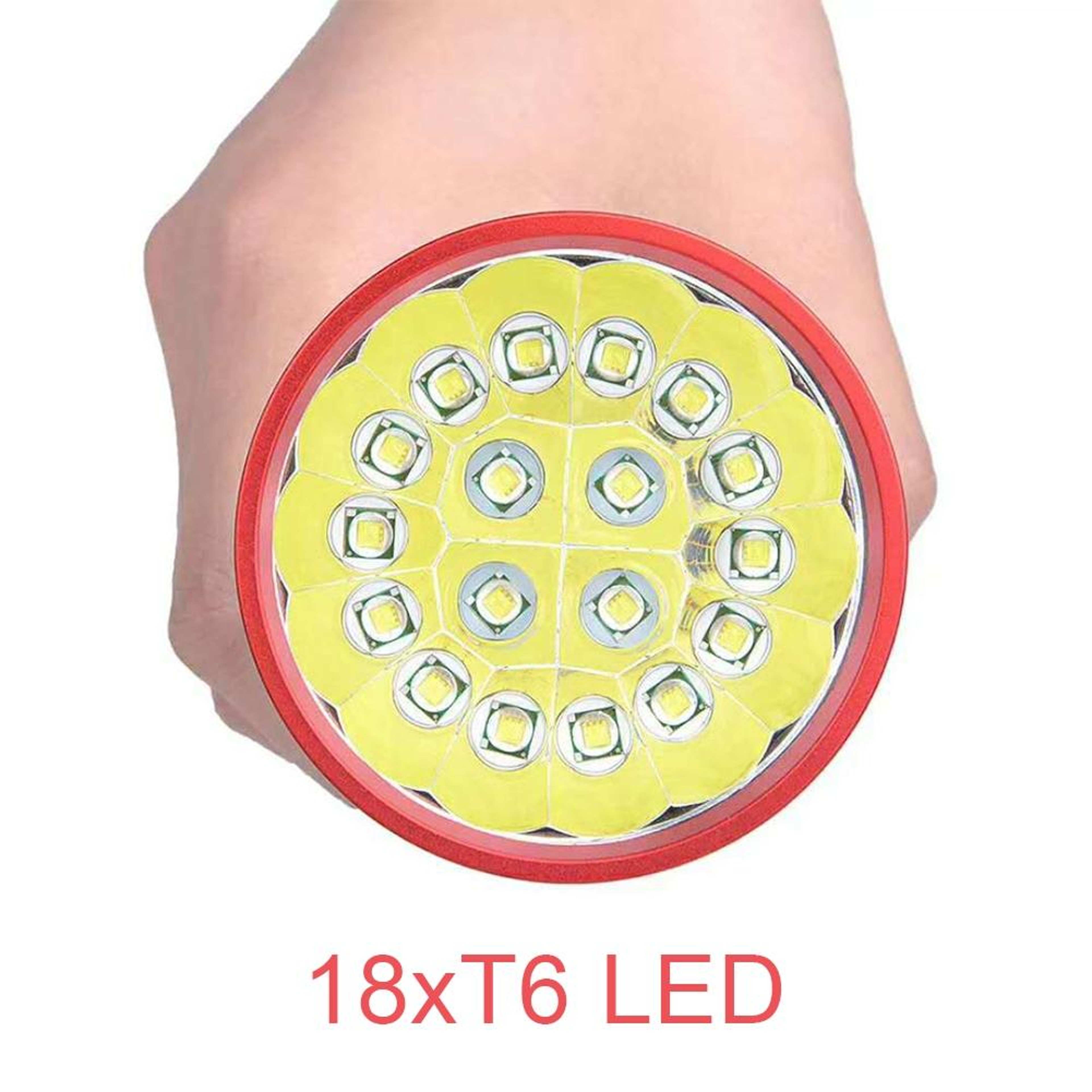 High Power Tactical LED Flashlight With Rechargeable Batteries 4