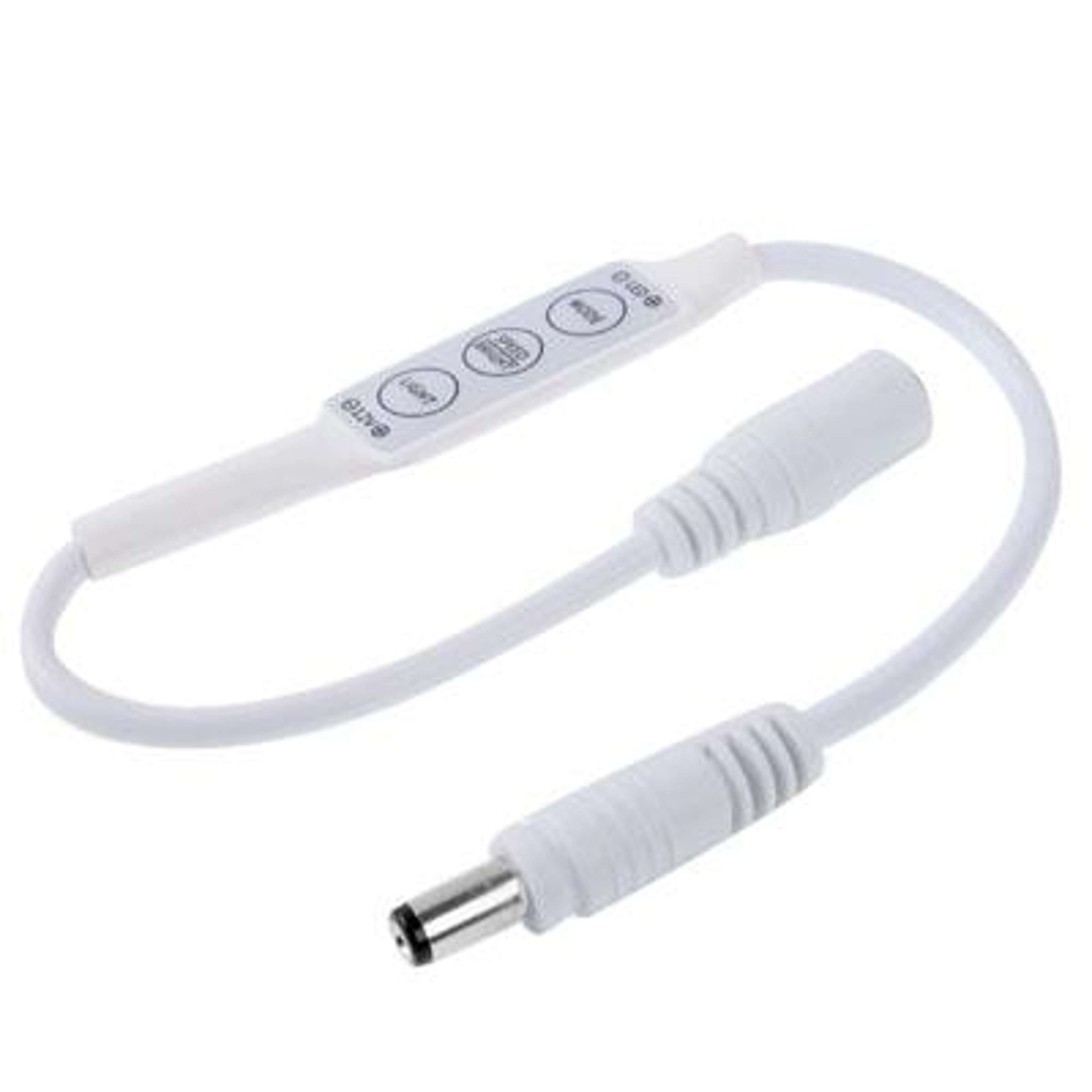 Mini Single Color LED Strip Controller Dimmer With 3 Key Control Compact 12V DC LED Strip Light Dim 1