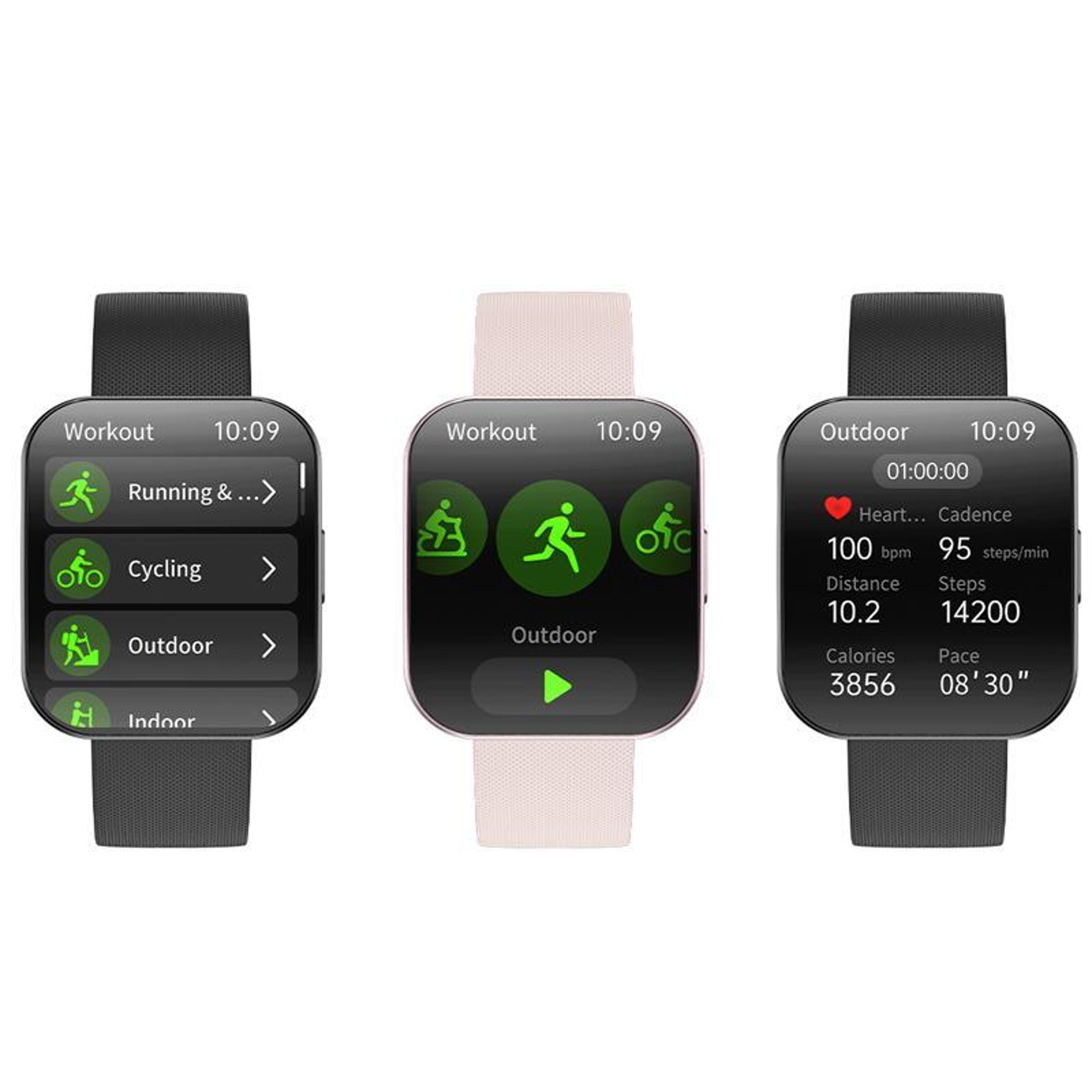 Health Smart Watch With Heart Rate Blood Oxygen Monitor And SOS Alert 15