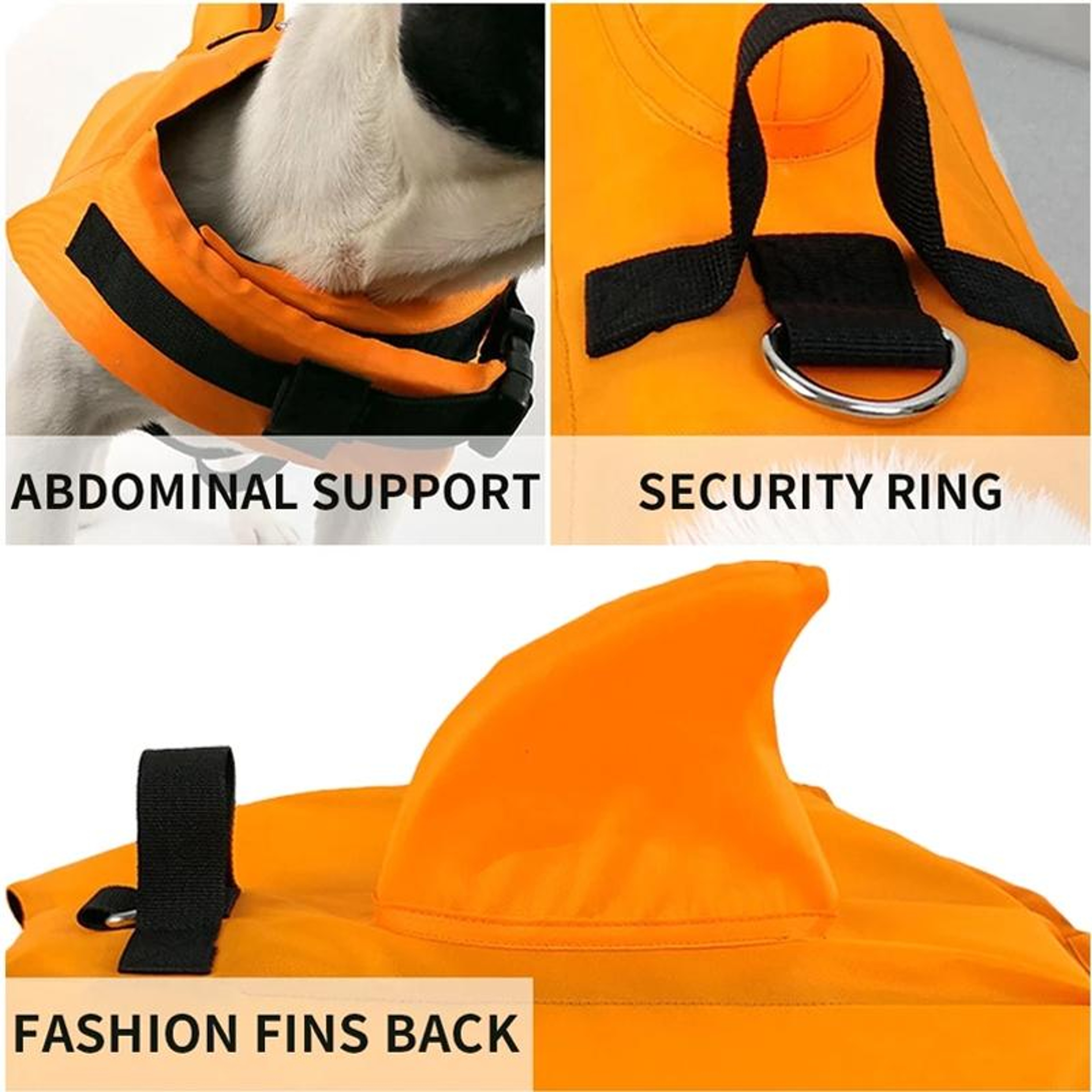Premium Adjustable Dog Life Jacket  Swimwear Safety Flotation Vest For Water Play 7