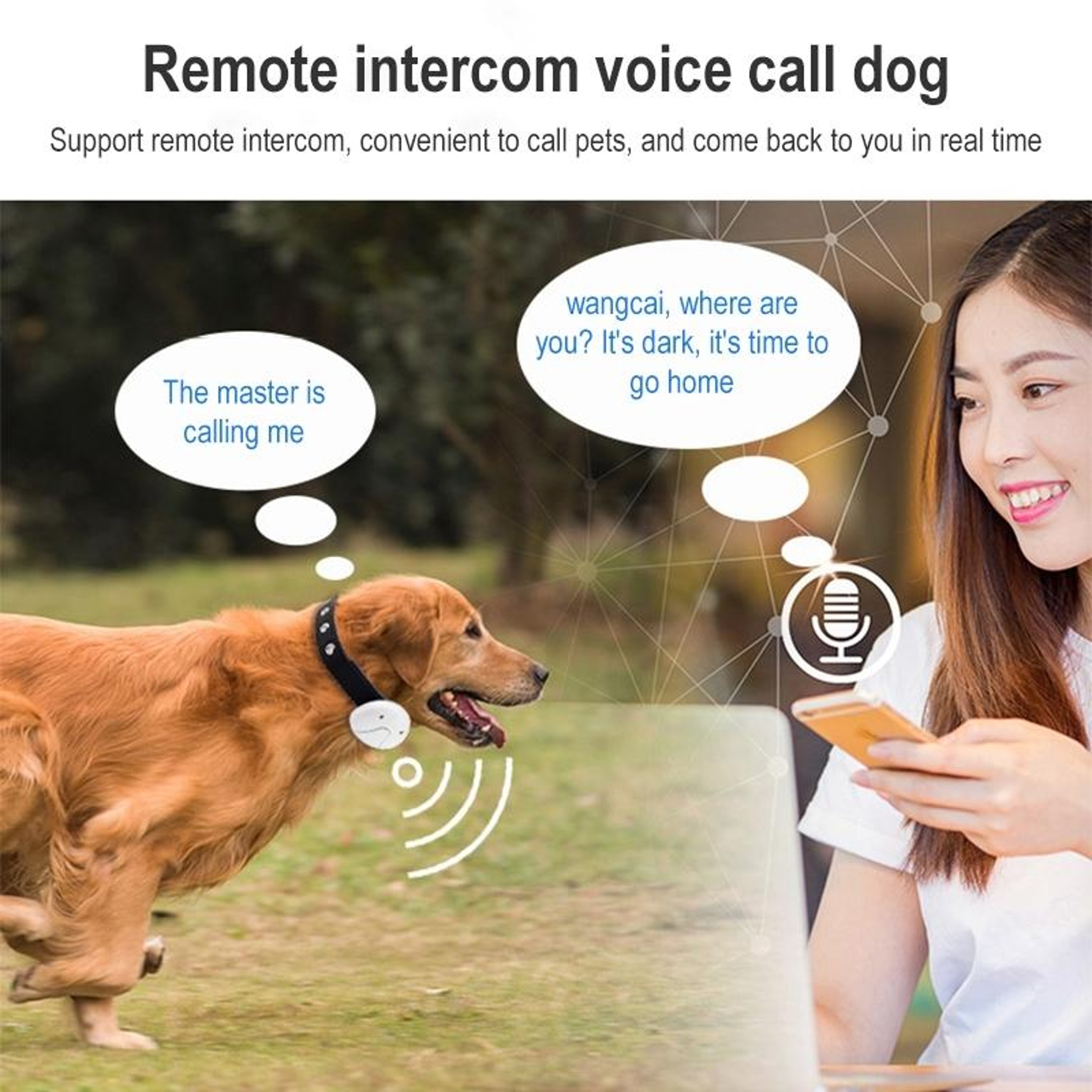 GuardianPaw Mini GPS Pet Tracker Collar with WiFi & Real Time Location Monitoring – view 5