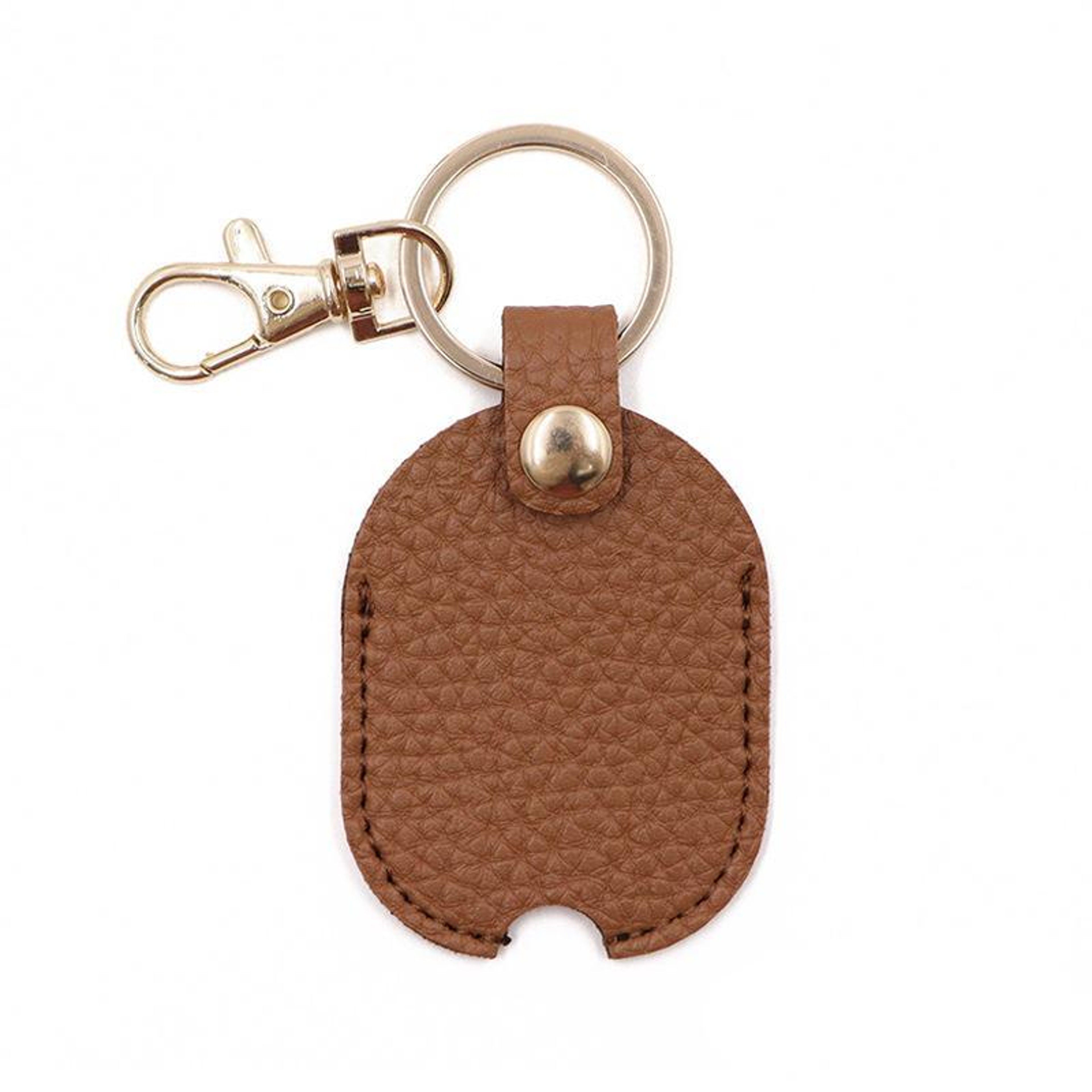 Premium Universal Leather Keychain With Replaceable Keys  Protective Cover 0