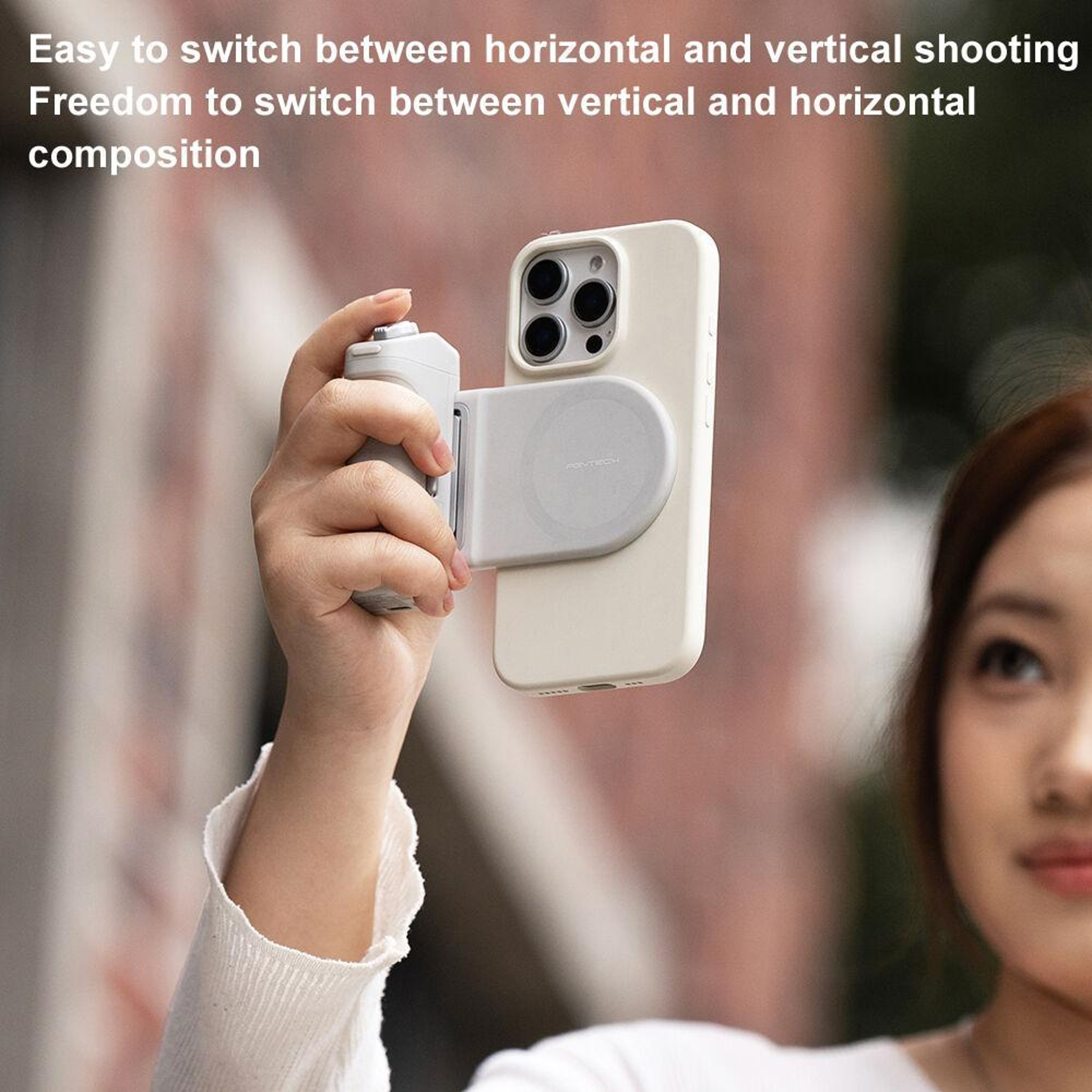 Magnetic Phone Camera Grip with Bluetooth Remote & Wireless Charging – view 13