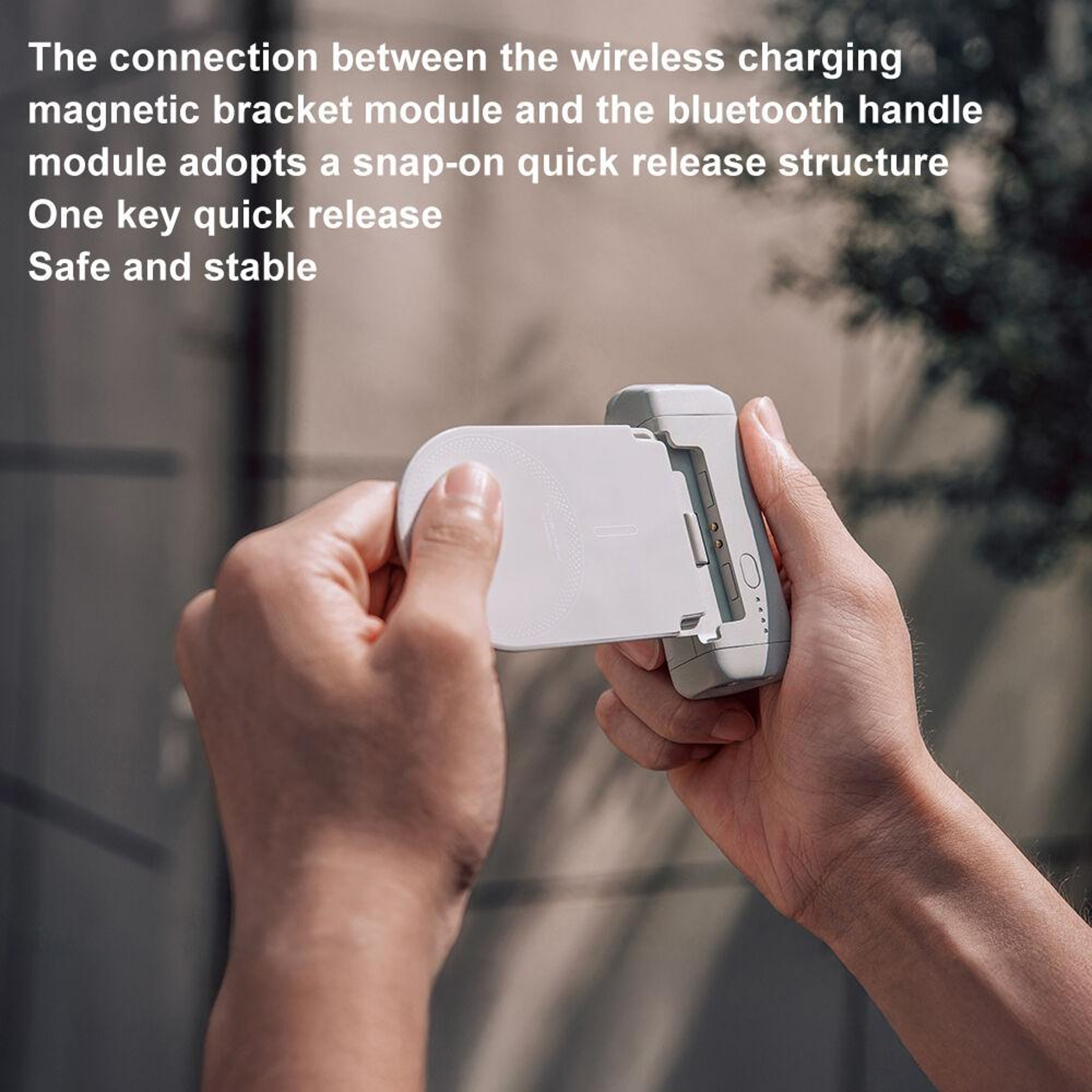 Magnetic Phone Camera Grip with Bluetooth Remote & Wireless Charging – view 9