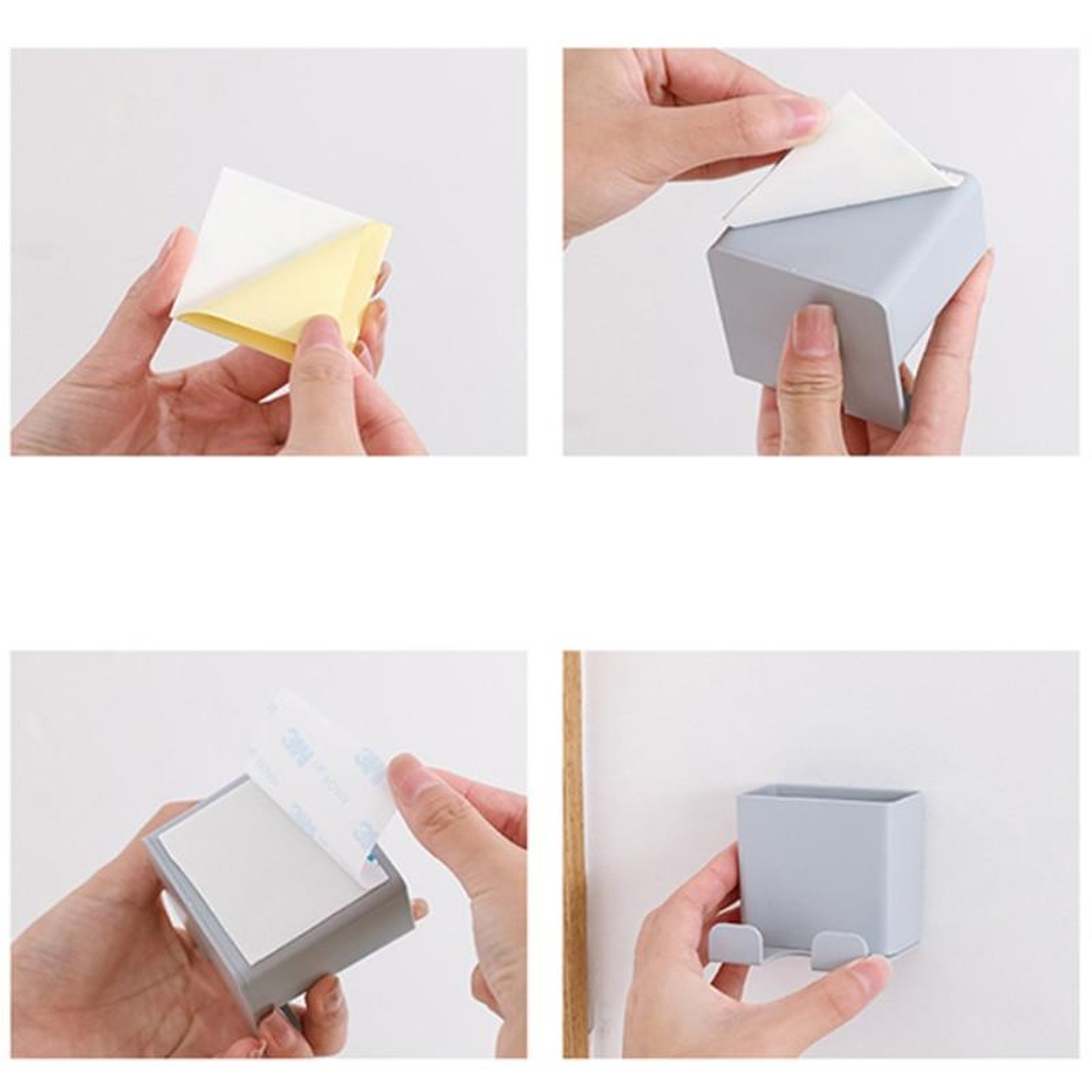 Space Saver Wall Mounted Remote Control Holder  Phone Organiser Storage Box 3