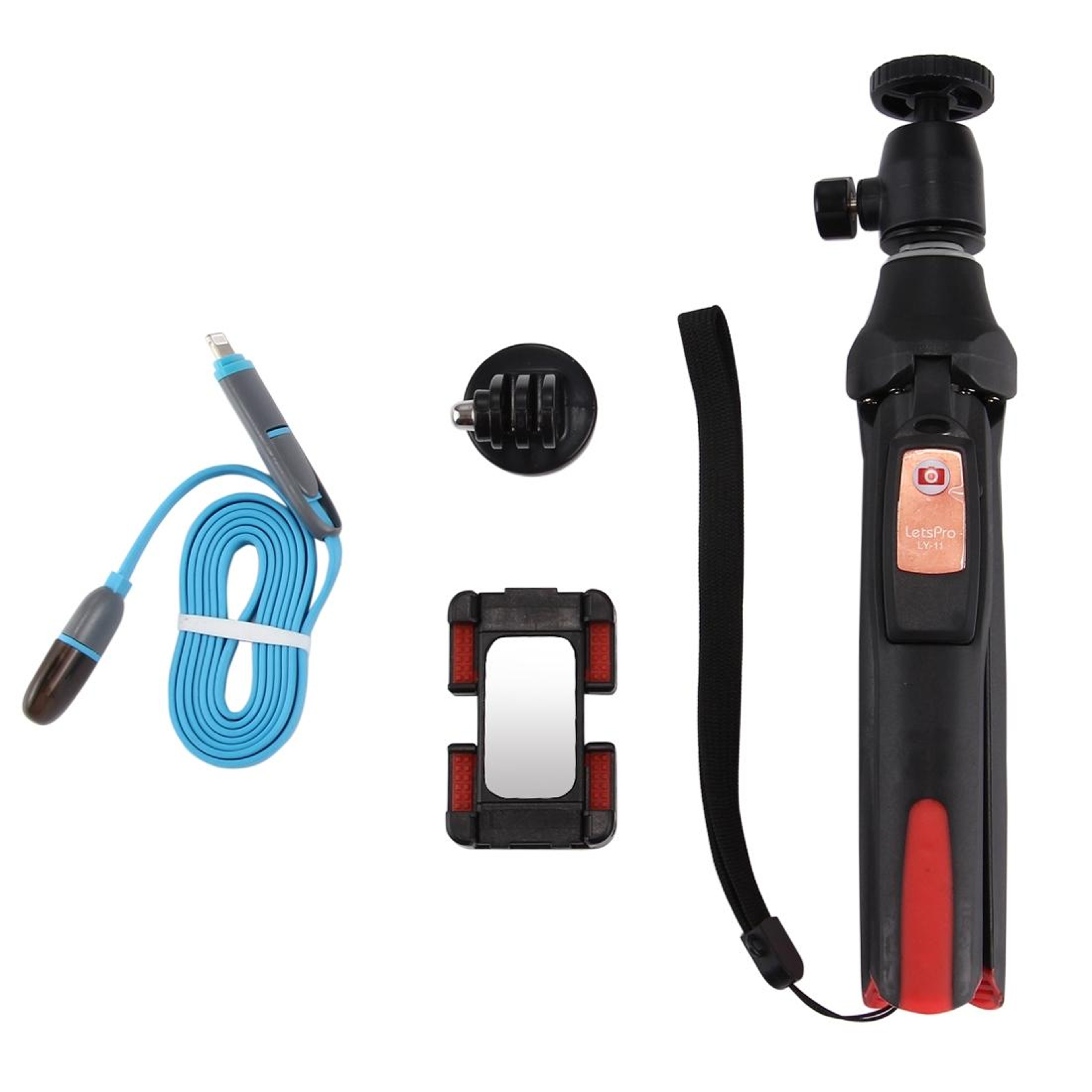 Bluetooth Selfie Stick Tripod With Remote Control  Adjustable Phone Holder 7