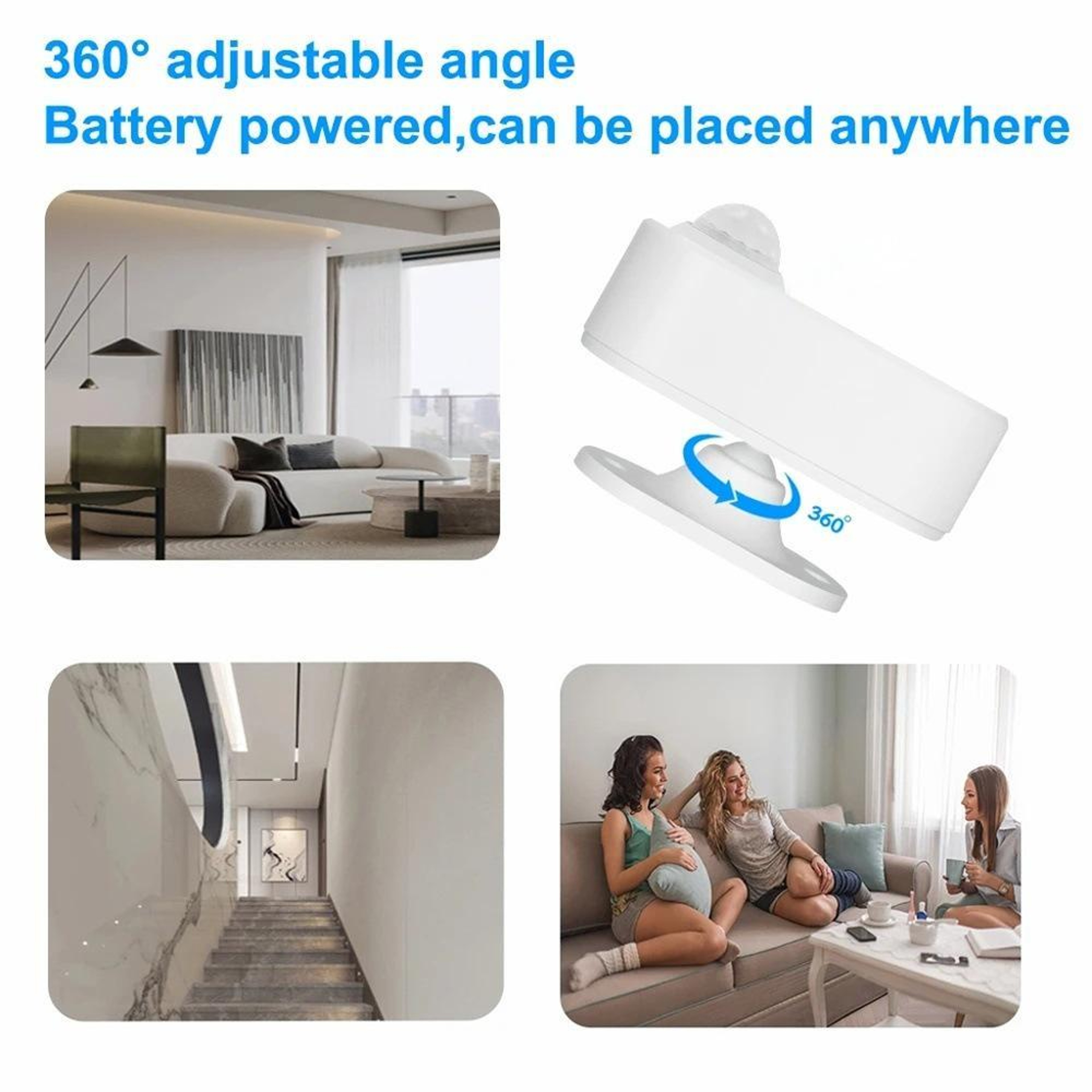 Smart Human Presence Sensor with PIR Motion & Light Detection for Home Assistant – view 9