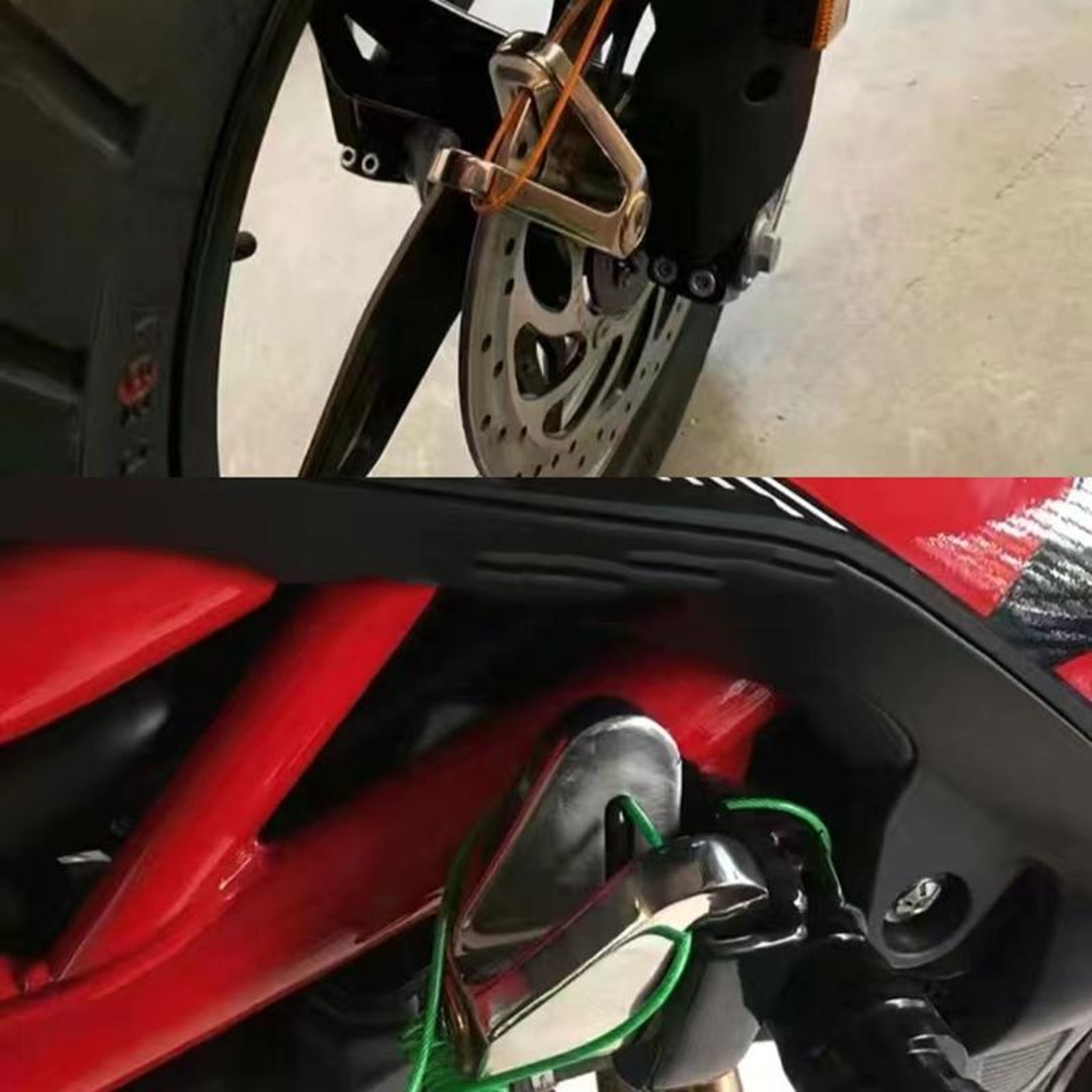 Universal Disc Brake Lock Alloy Steel Scooter Anti Theft Lock For Electric Scooters And Motorcycles 2