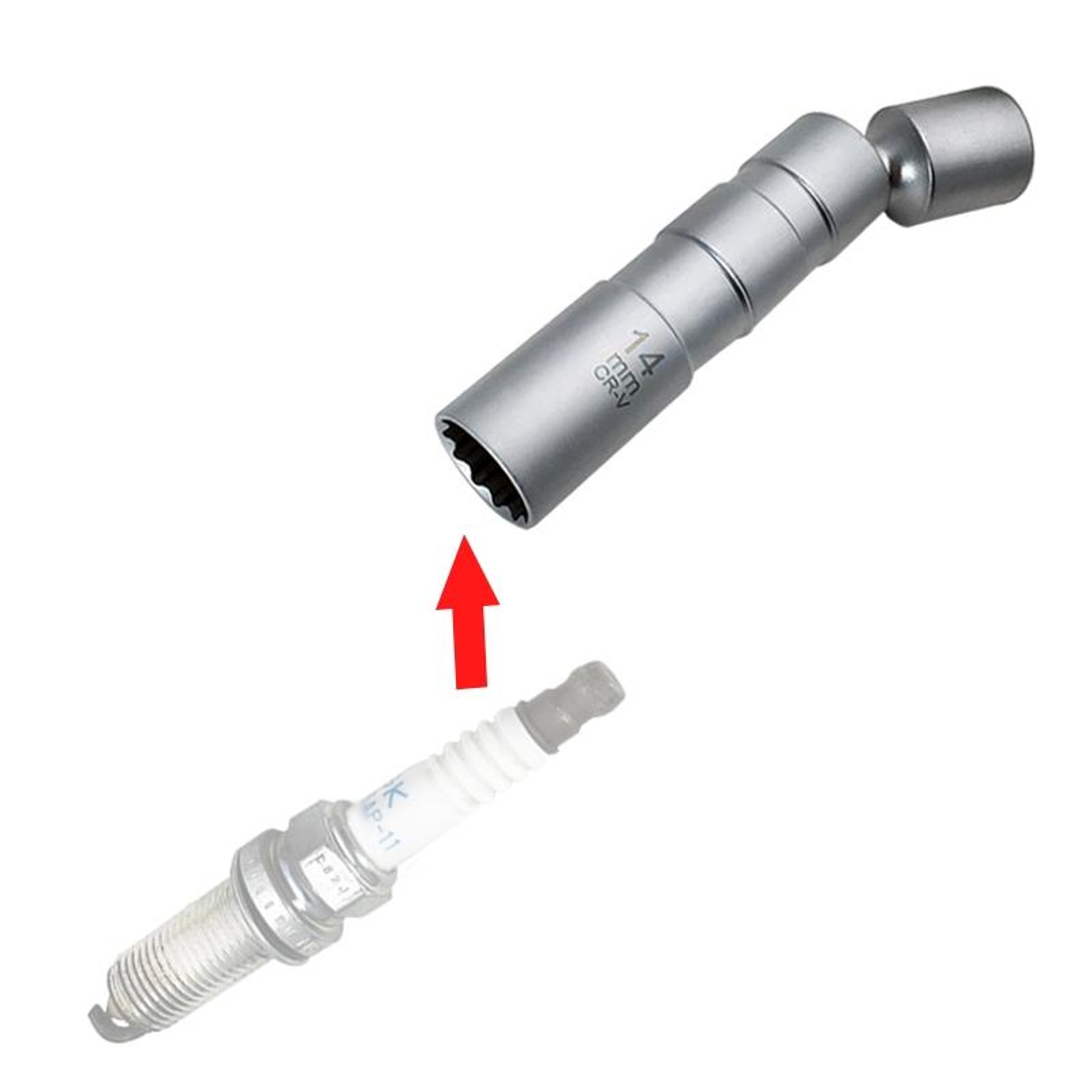 Universal Spark Plug Socket Removal Tool Chrome Vanadium Spark Plug Removal Tool – view 6