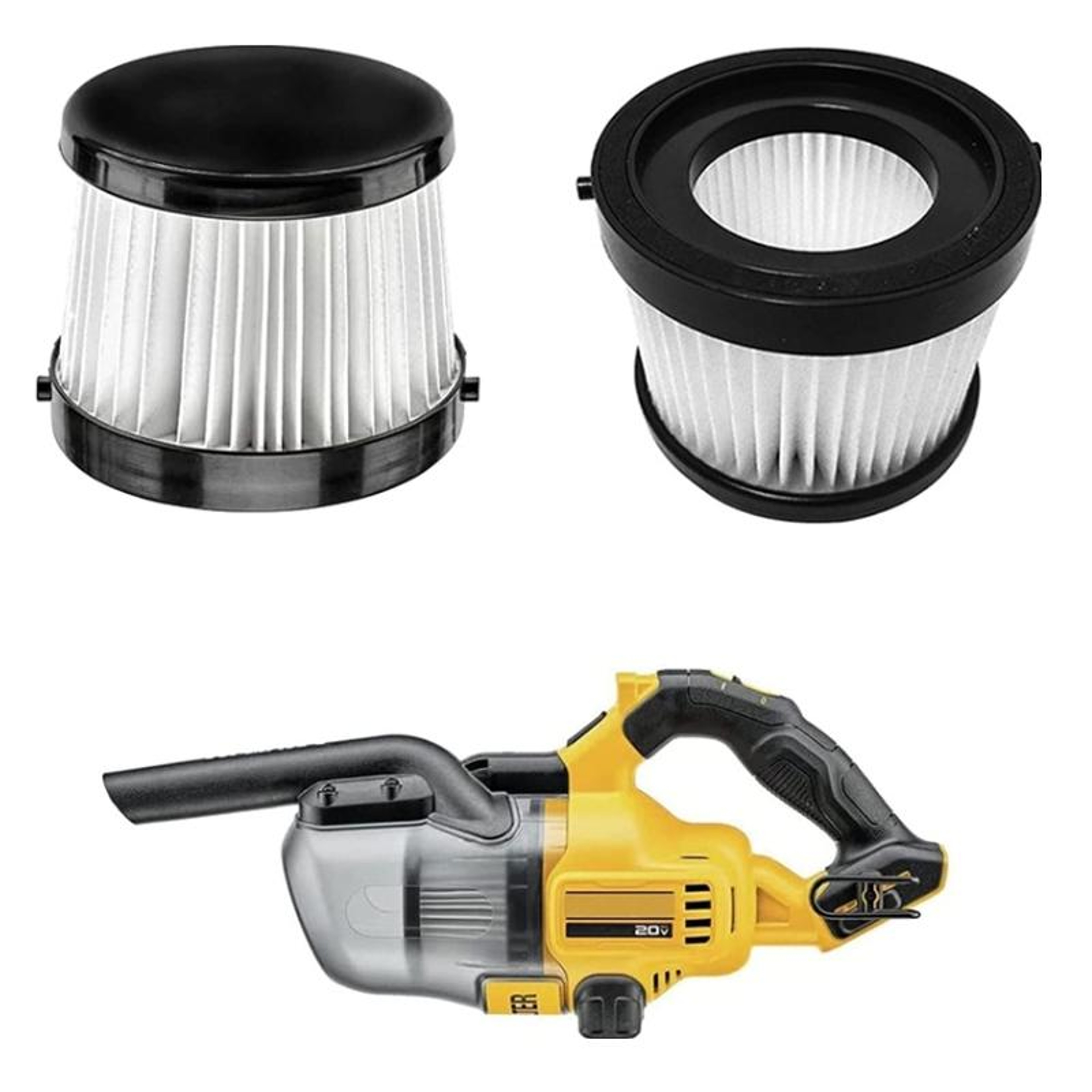 DEWALT DCV501LN Vacuum Filter Replacement HEPA Compatible Dust Filter – view 4