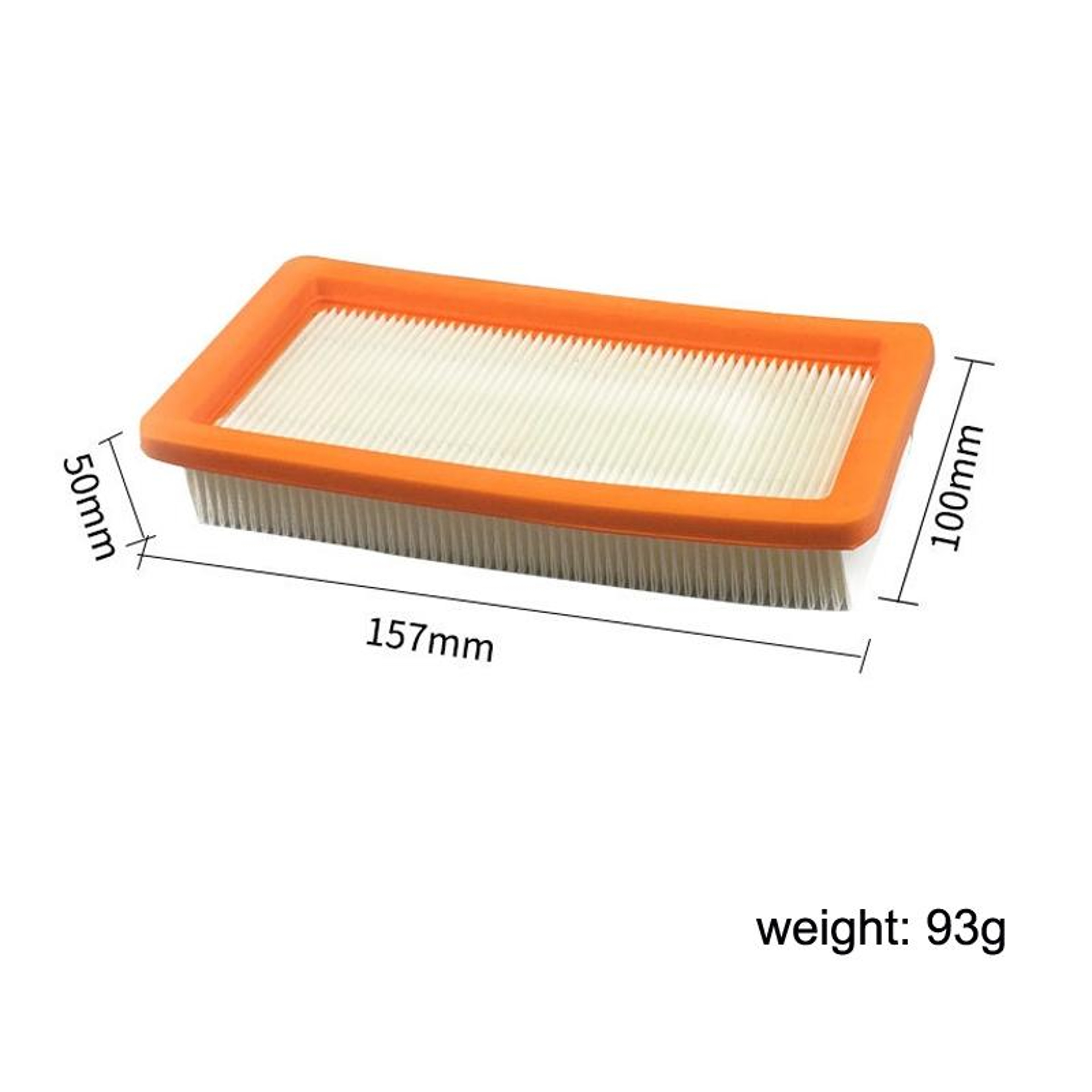 Karcher DS5500 DS5600 DS5800 DS6000 Flat Filter Core HEPA Vacuum Filter Replacement – view 3