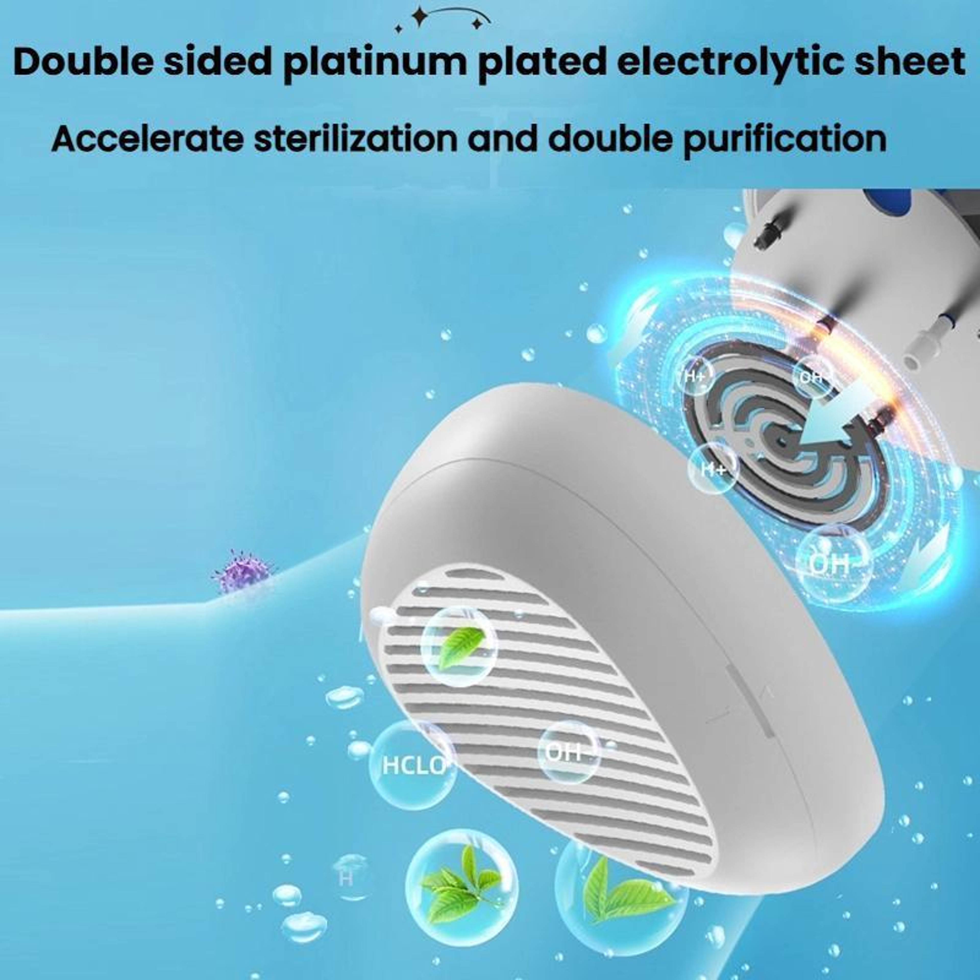 Portable Fruit and Vegetable Cleaner with Pesticide Residue Remover and Sterilization Technology – view 7