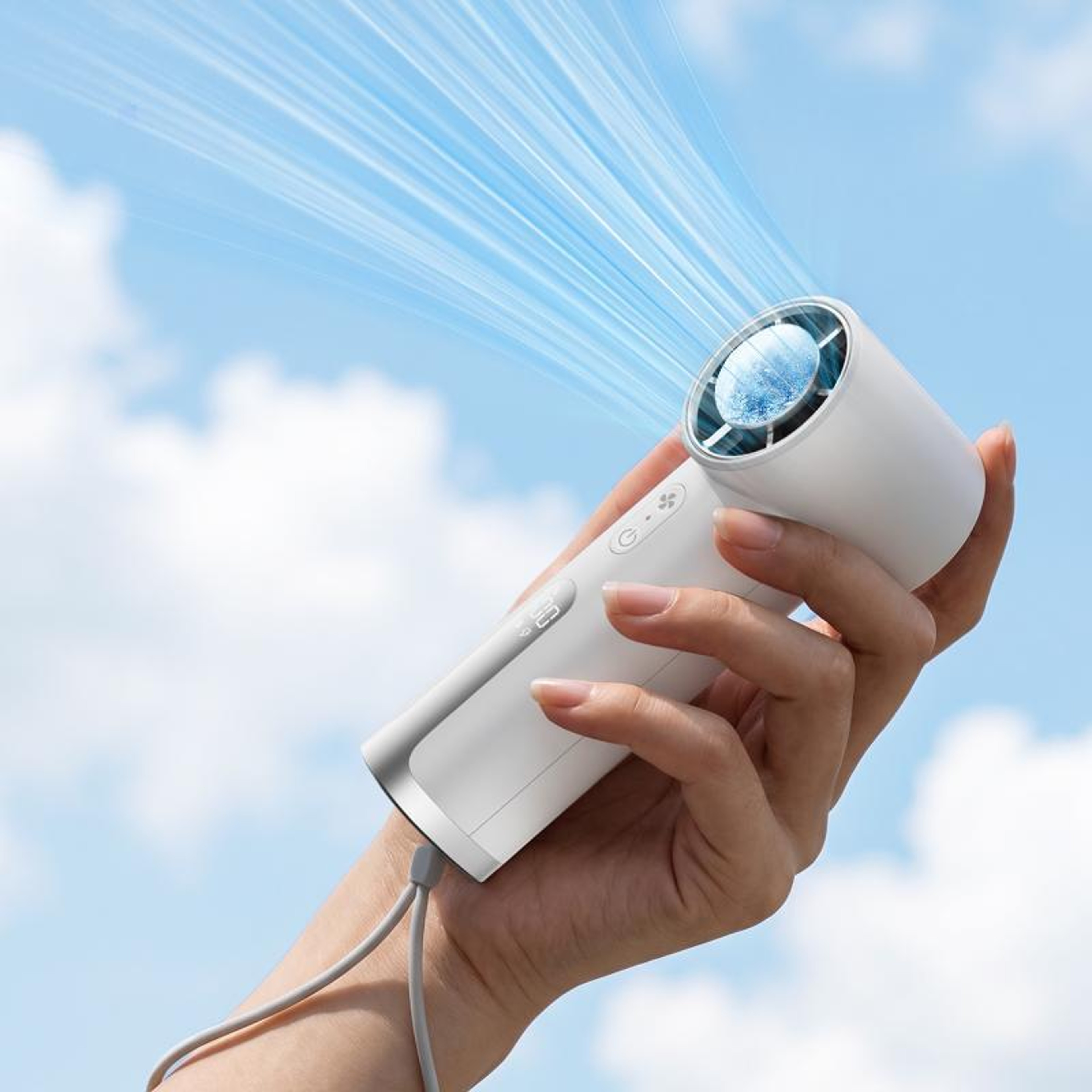Portable Handheld Mini Fan USB Rechargeable Personal Travel Fan For Home Office Outdoor 11