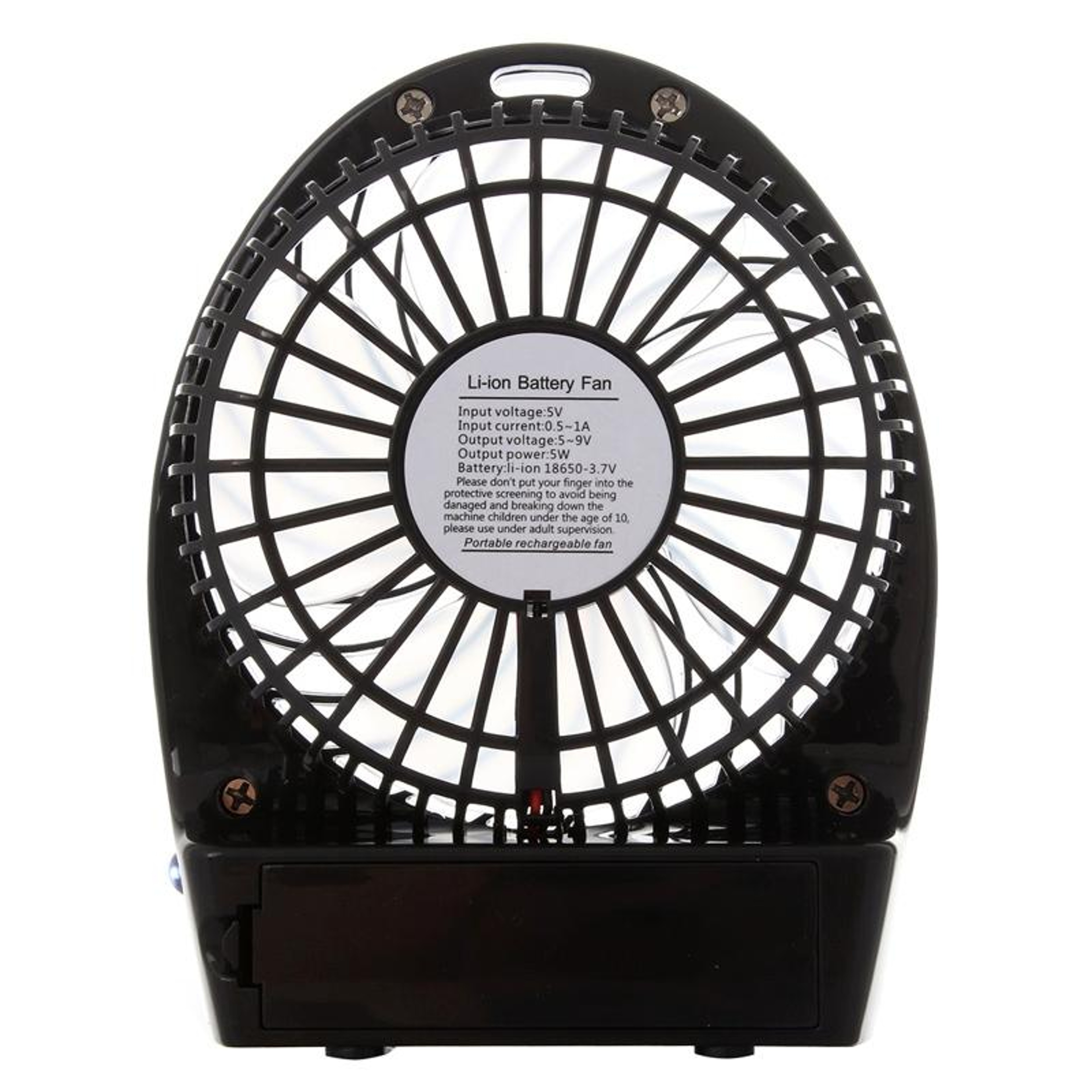 Portable Rechargeable Fan With Clip USB Battery Powered Speed Personal Cooling Fan 2