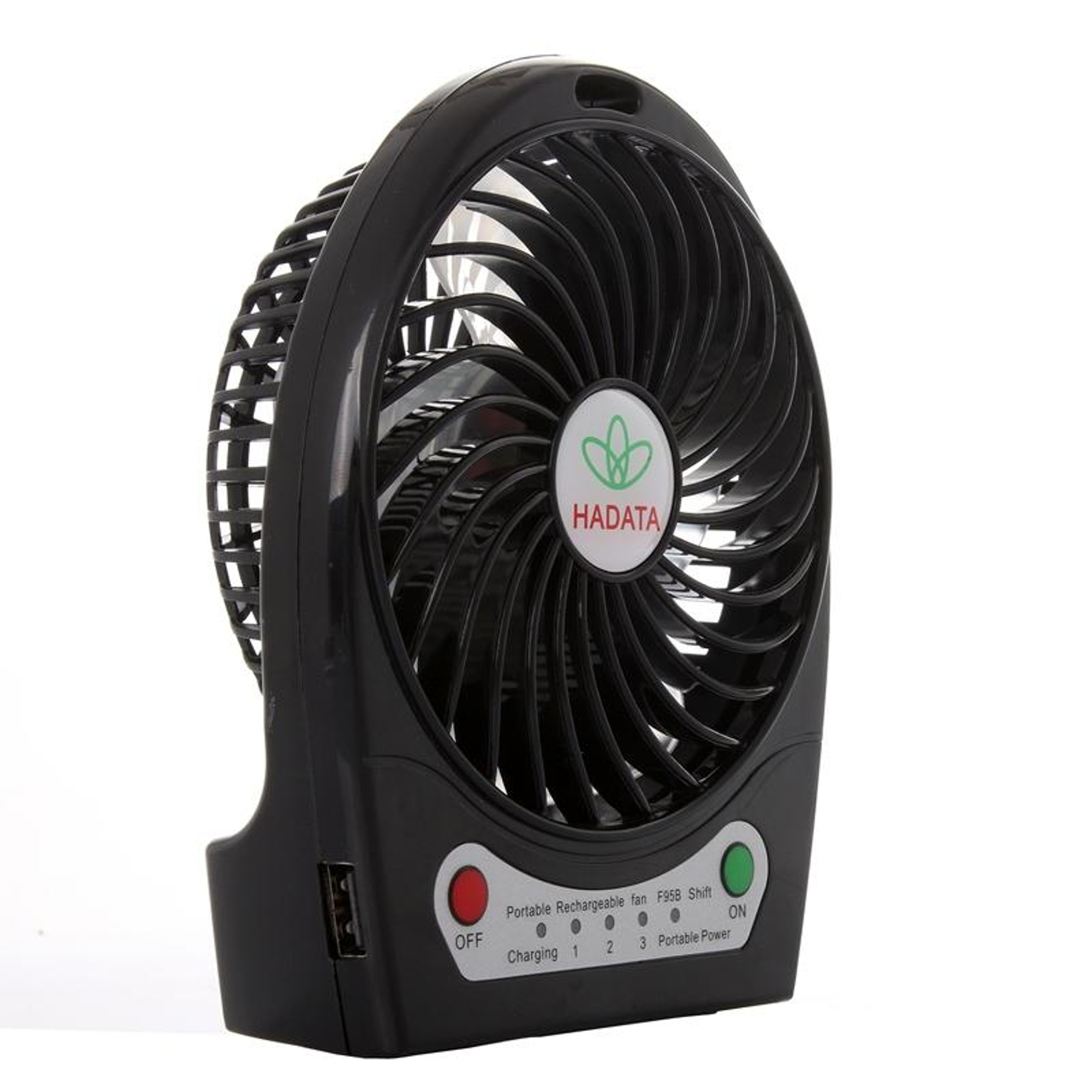 Portable Rechargeable Fan With Clip USB Battery Powered Speed Personal Cooling Fan 3