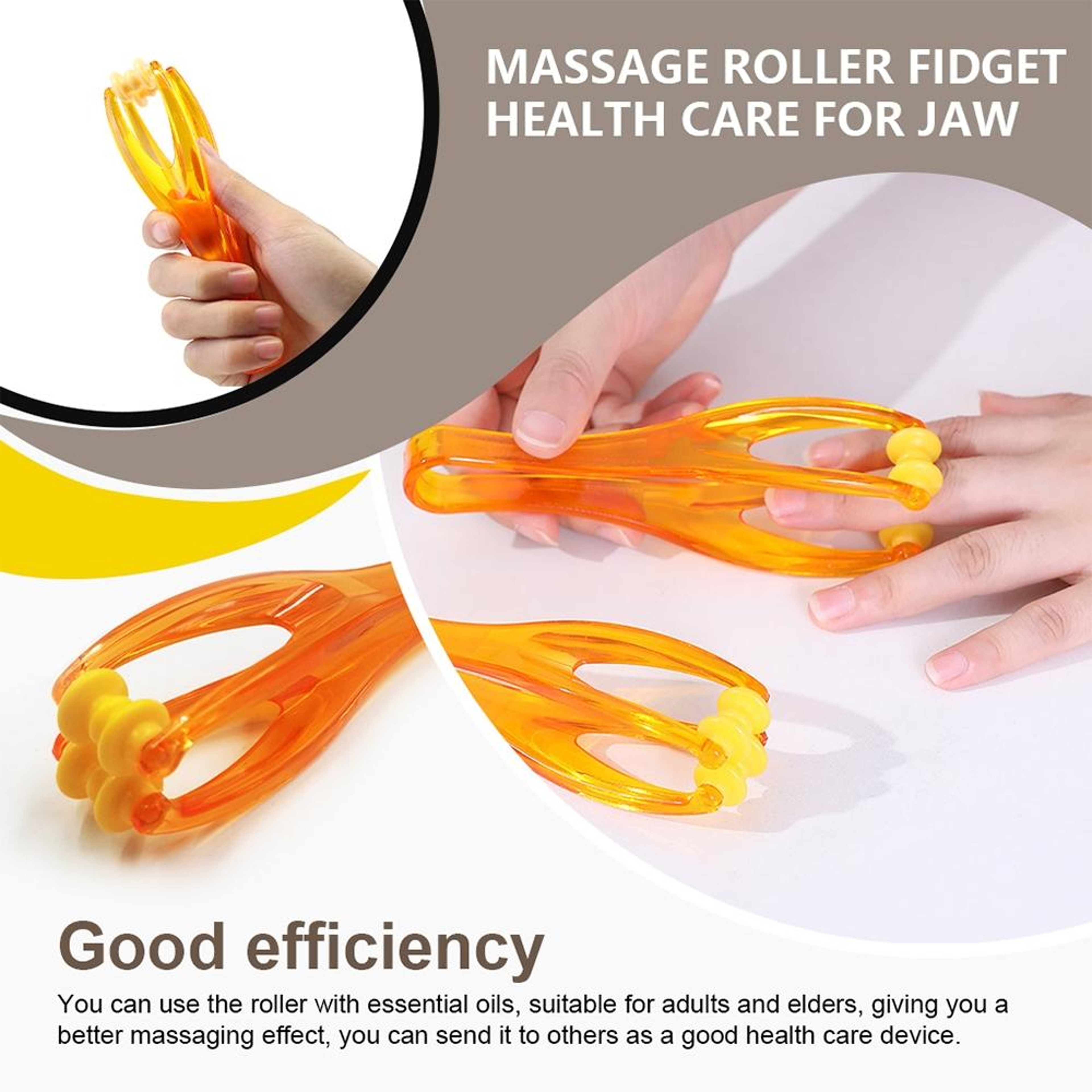 Y Shape Finger Massage Tool Manual Hand Massager for Palm Acupressure Relief – view 5
