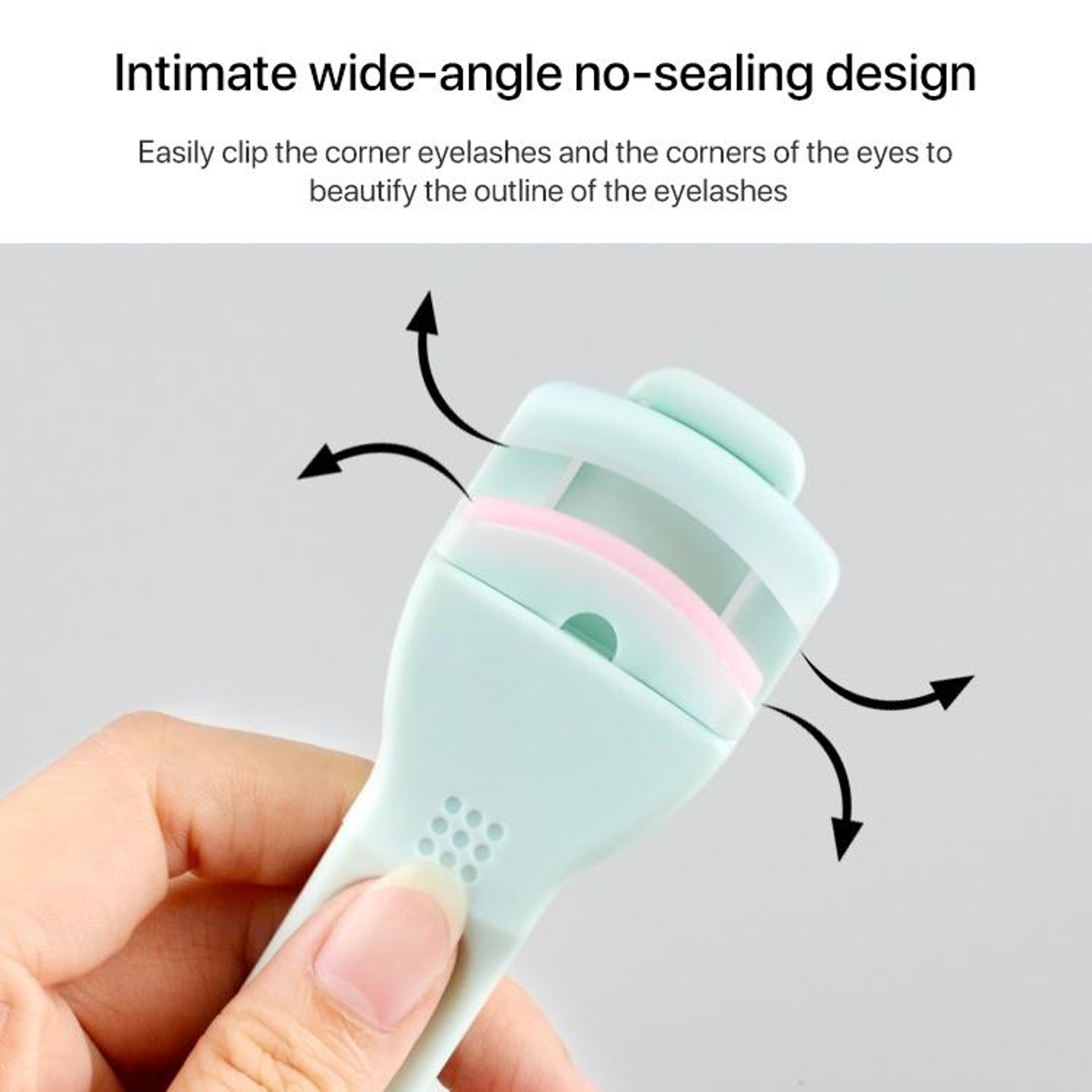 Eyelash Curler Set Wide Angle Mini Eyelash Curler With Partial Lash Curler 3