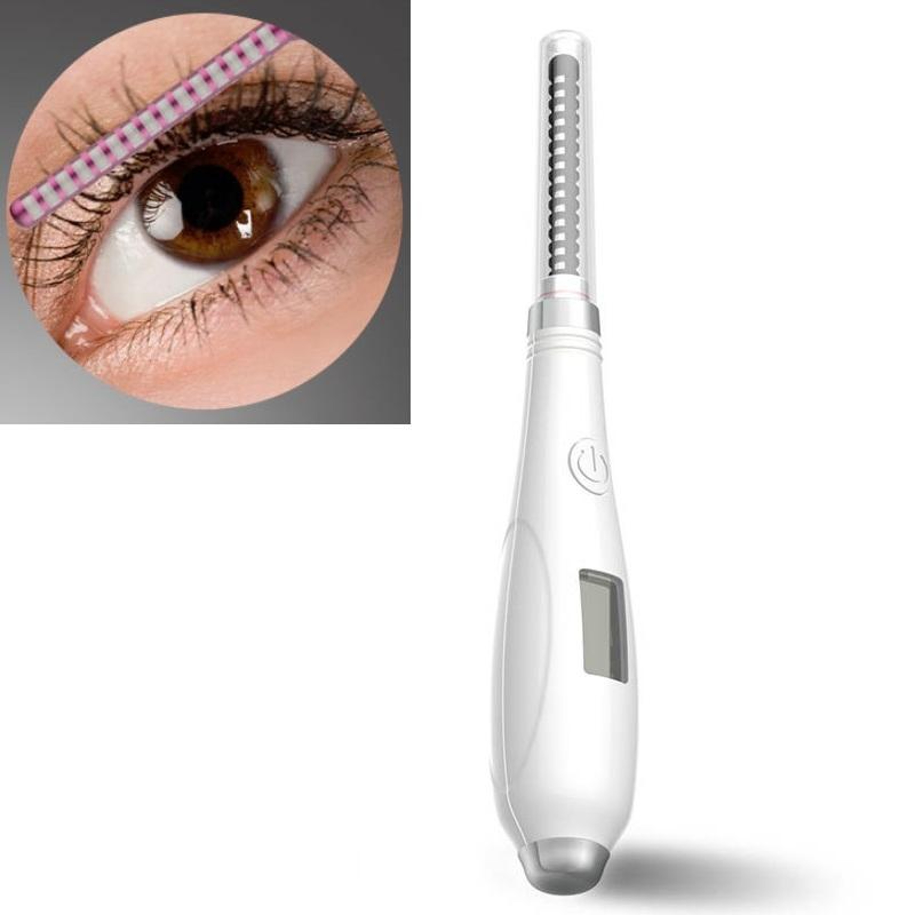 Digital Display Heated Eyelash Curler USB Rechargeable Electric Lash Curler with Long Lasting Curl – view 9