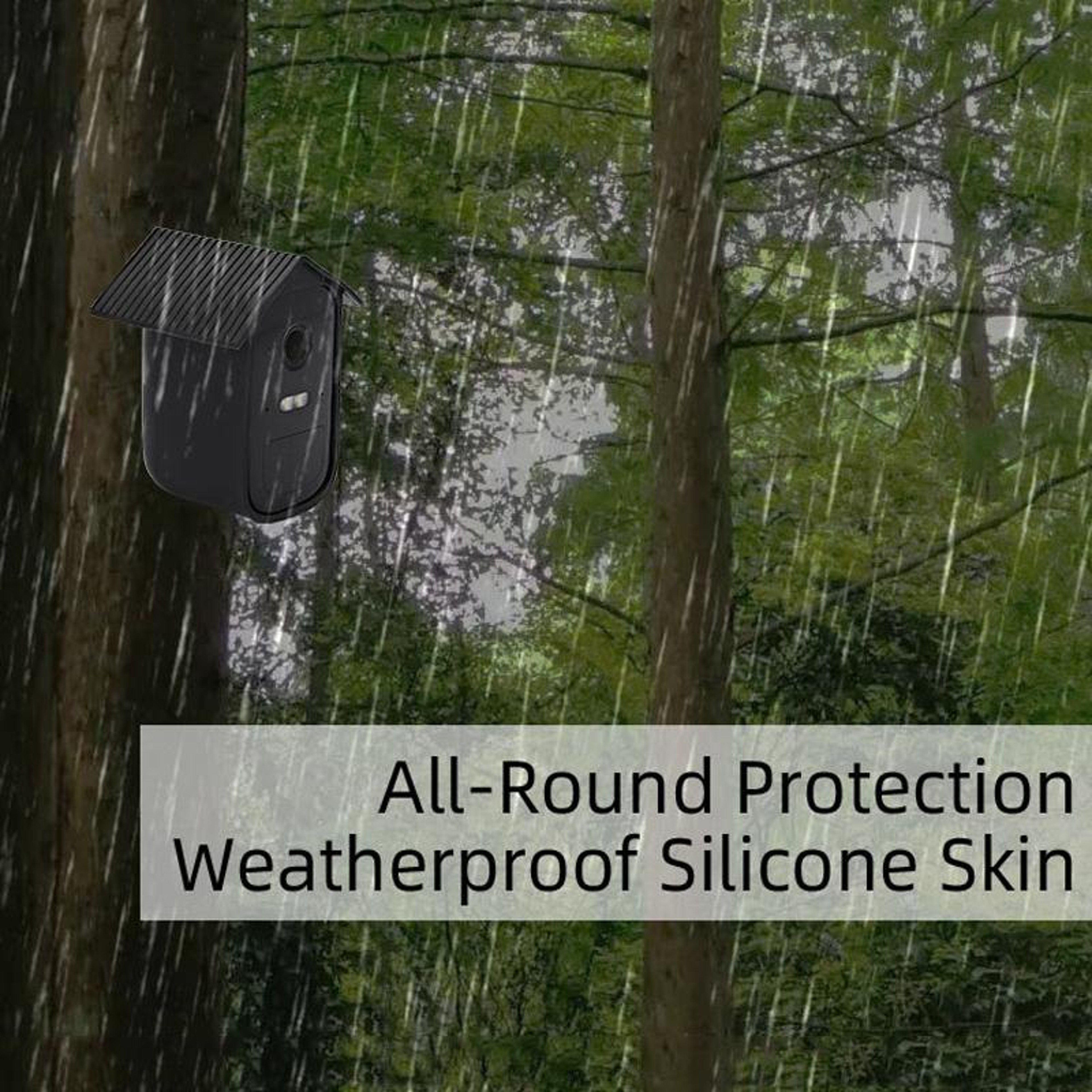 Silicone Camera Skin Weatherproof Security Camera Cover Protective Case 4