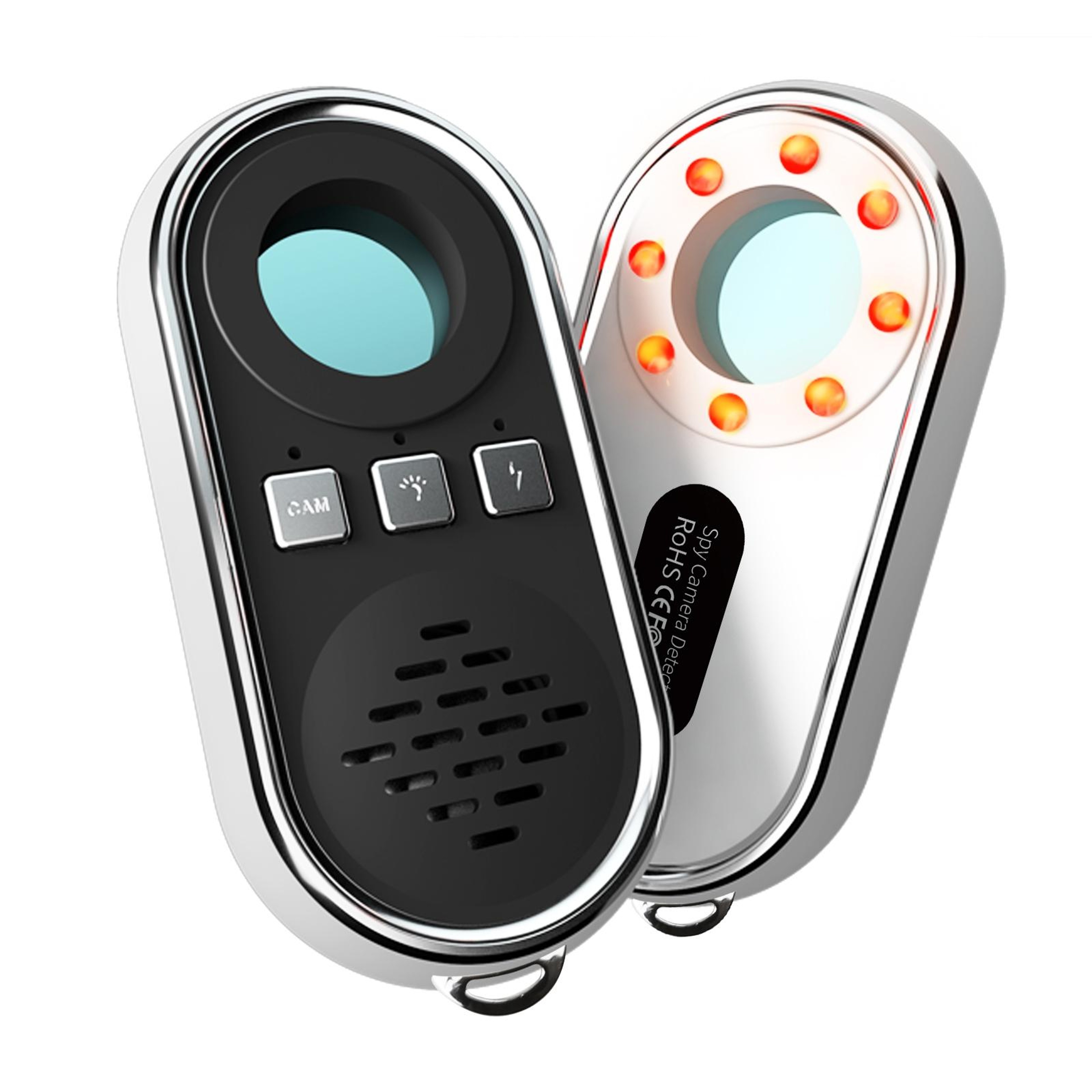 Hidden Camera Detector With LED Flashlight Portable Spy Camera Detector For Travel Privacy Protecti 1