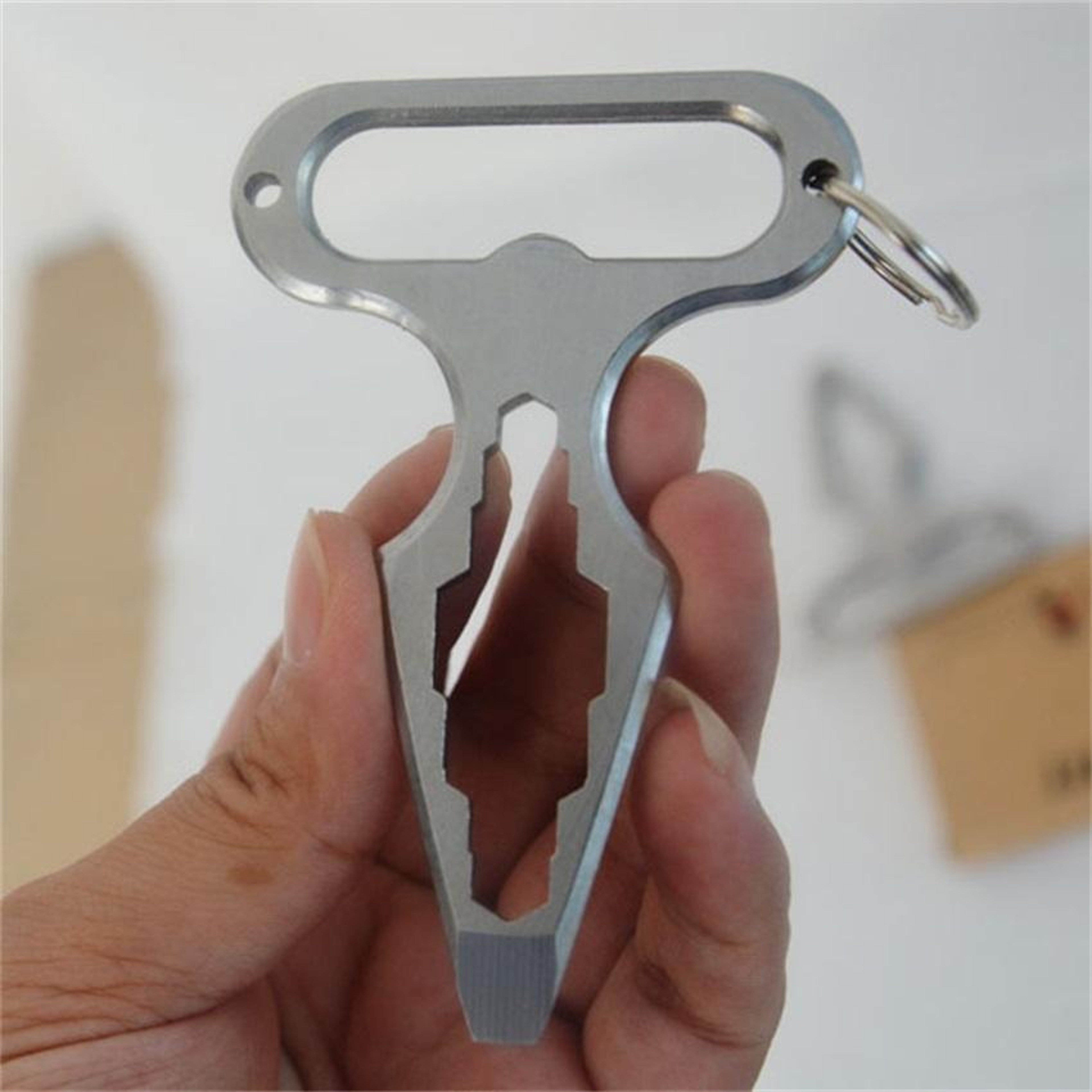 Mini EDC Tool Stainless Steel Pocket Multitool for Everyday Carry and Outdoor Use – view 4