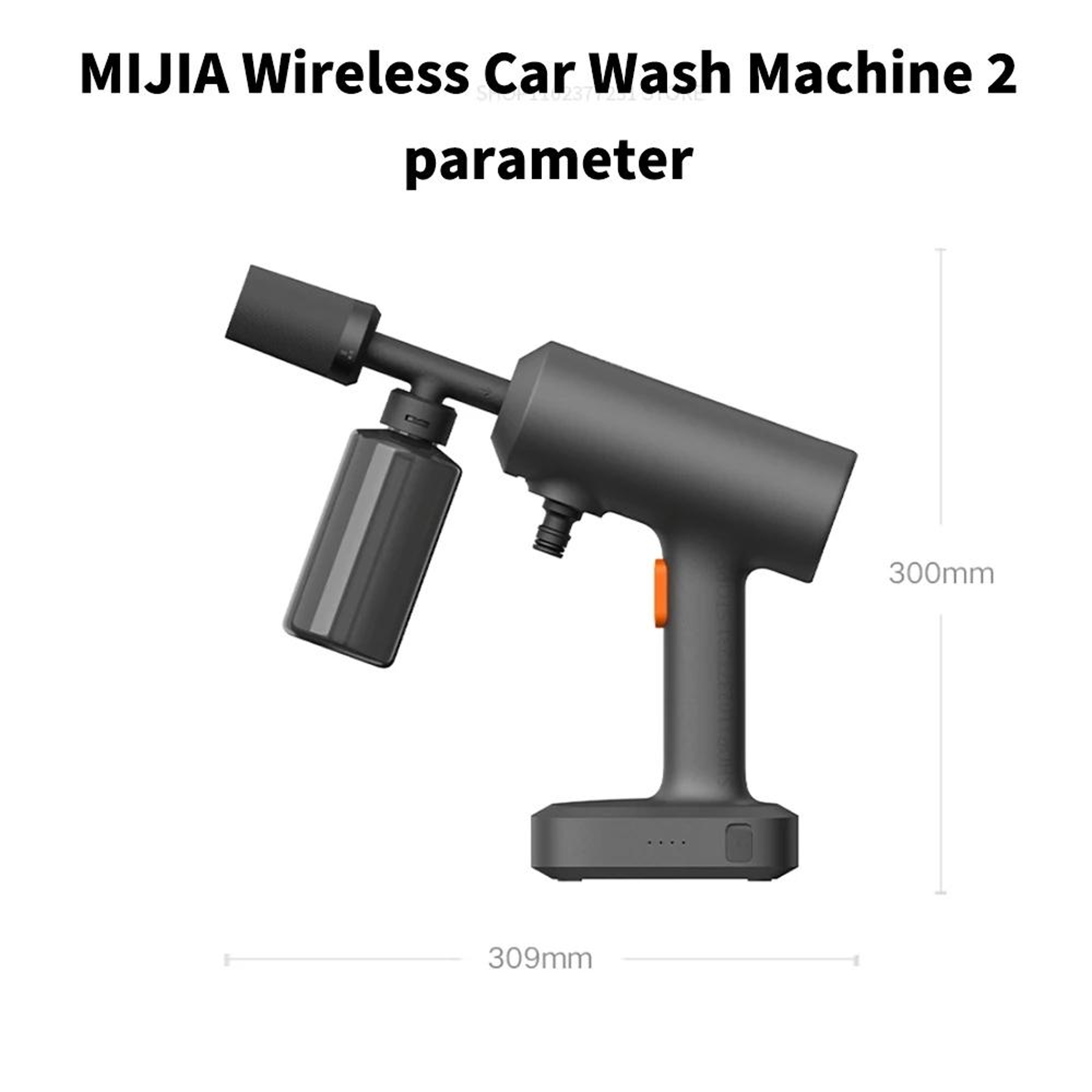 Xiaomi Mijia Cordless Pressure Washer Portable Wireless Car Washer with High Pressure Cleaning – view 2