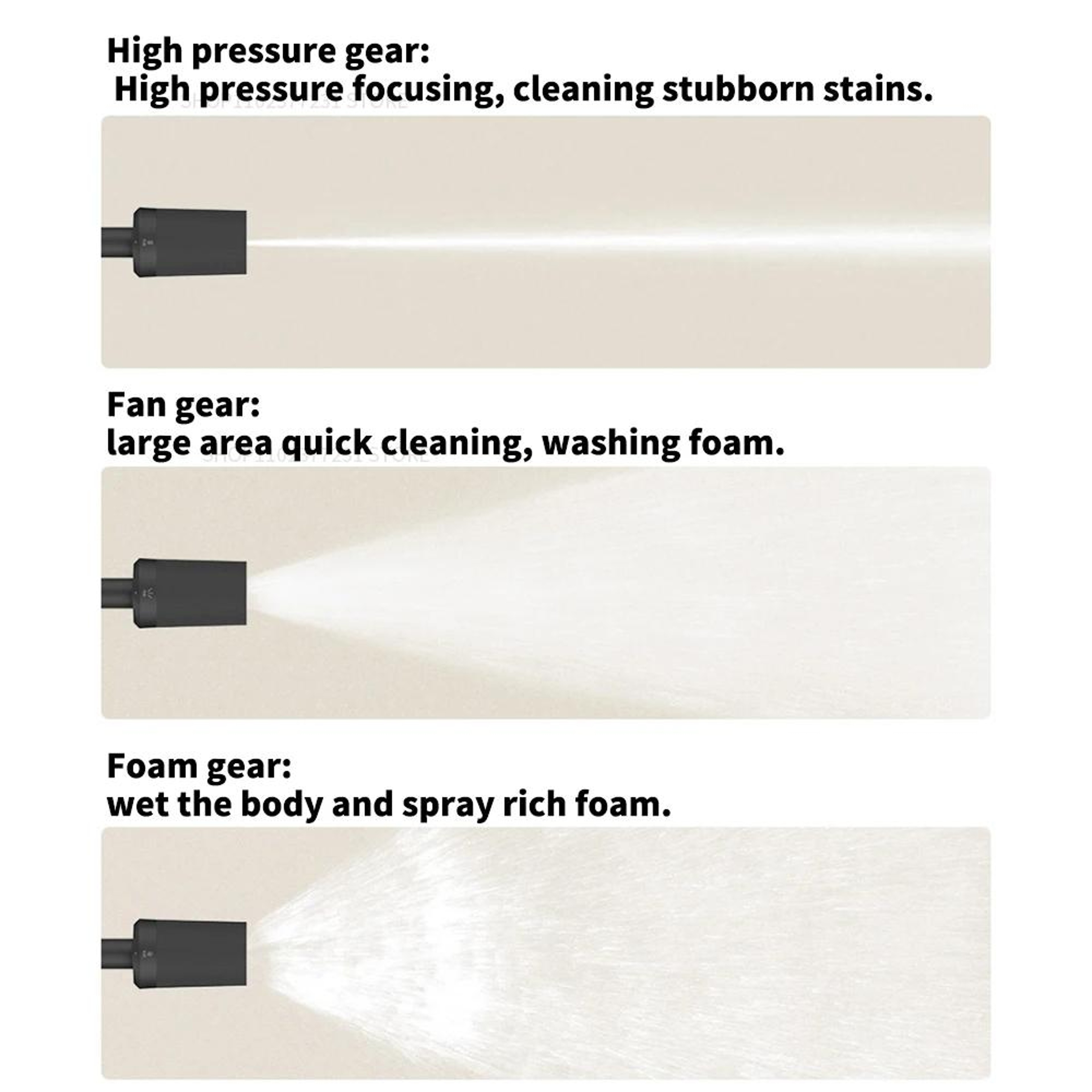 Xiaomi Mijia Cordless Pressure Washer Portable Wireless Car Washer with High Pressure Cleaning – view 9
