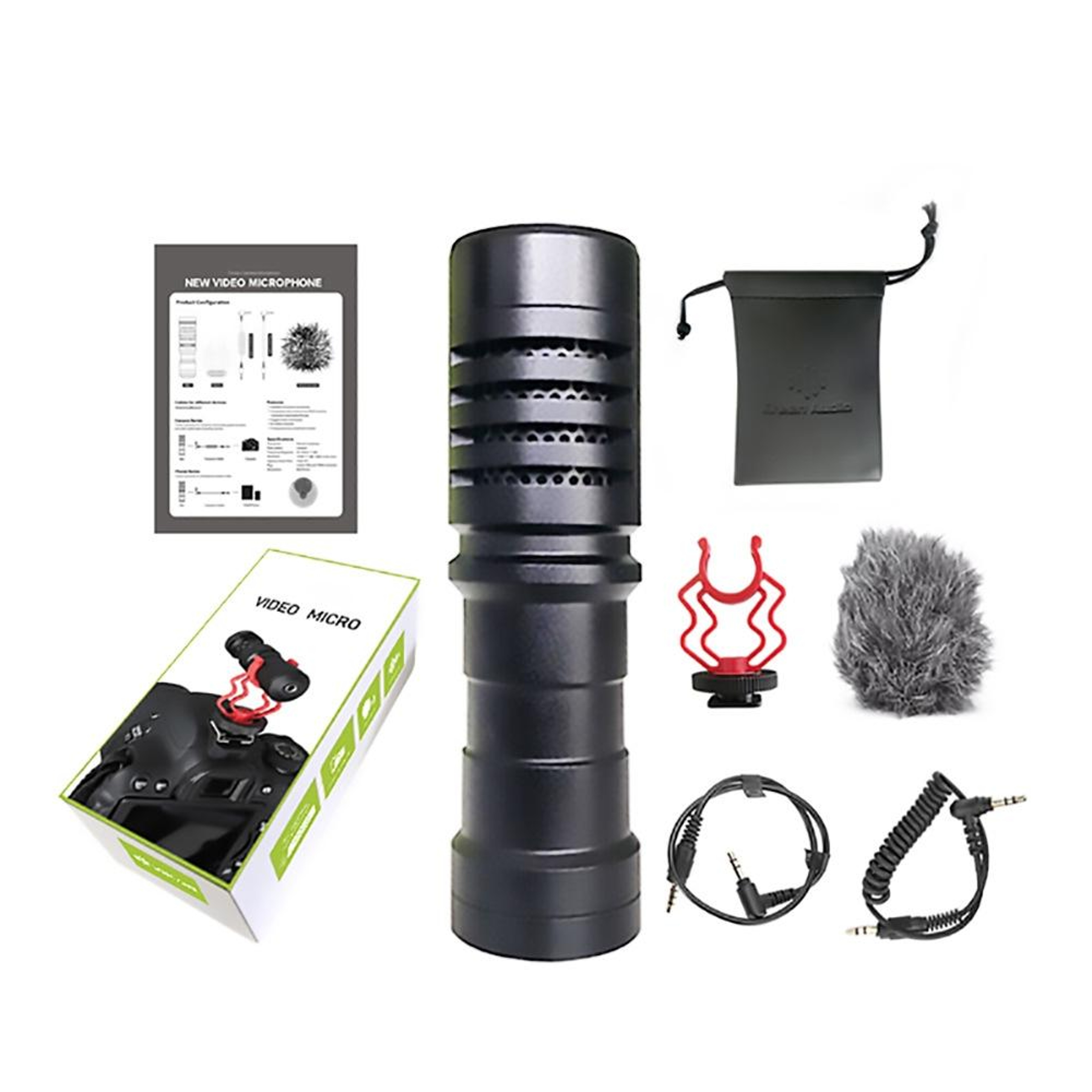 Interview Microphone For Smartphone Camera And PC Plug And Play Recording Mic 1