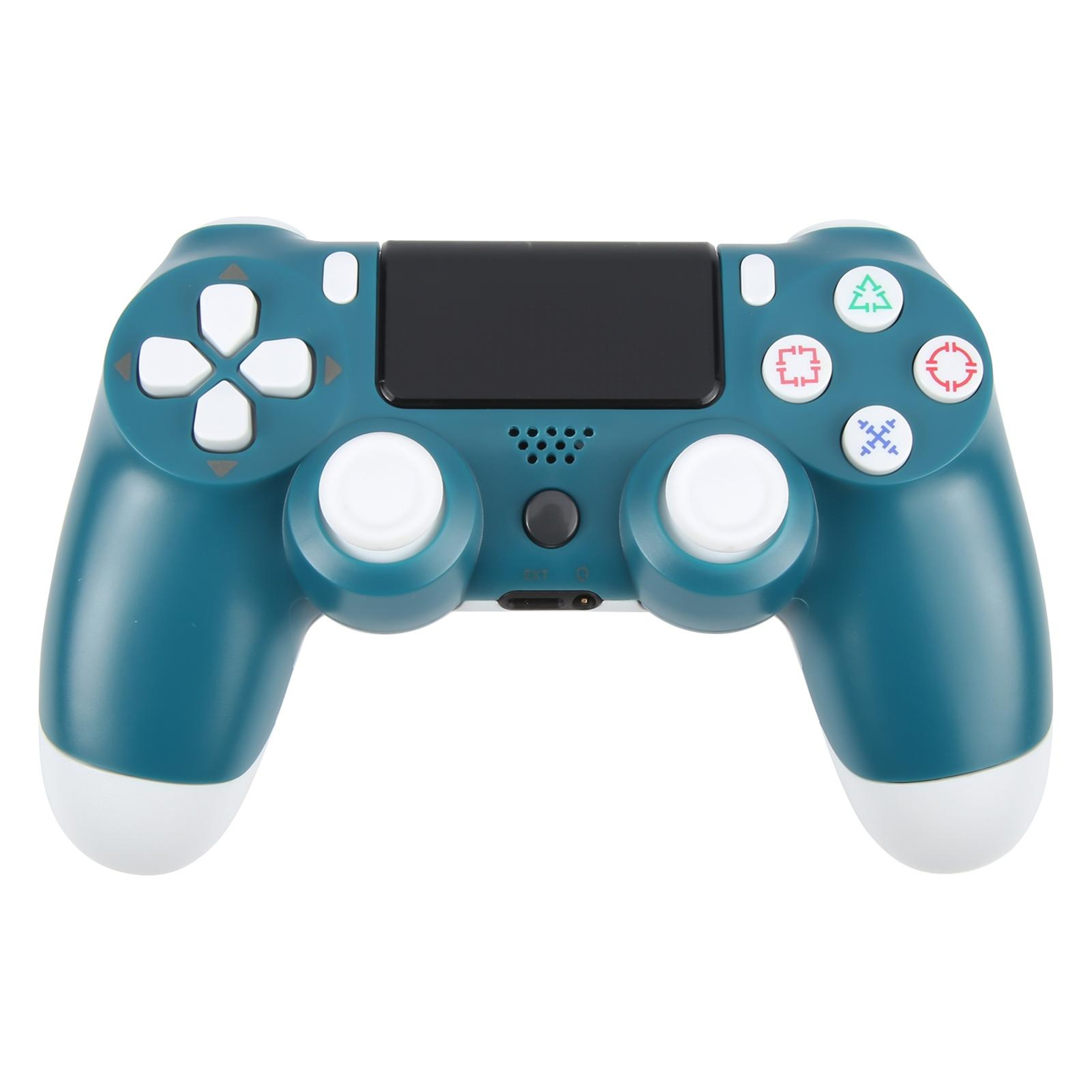 Wireless Bluetooth PS4 Controller With Touchpad Dual Vibration And Snowflake Buttons 7