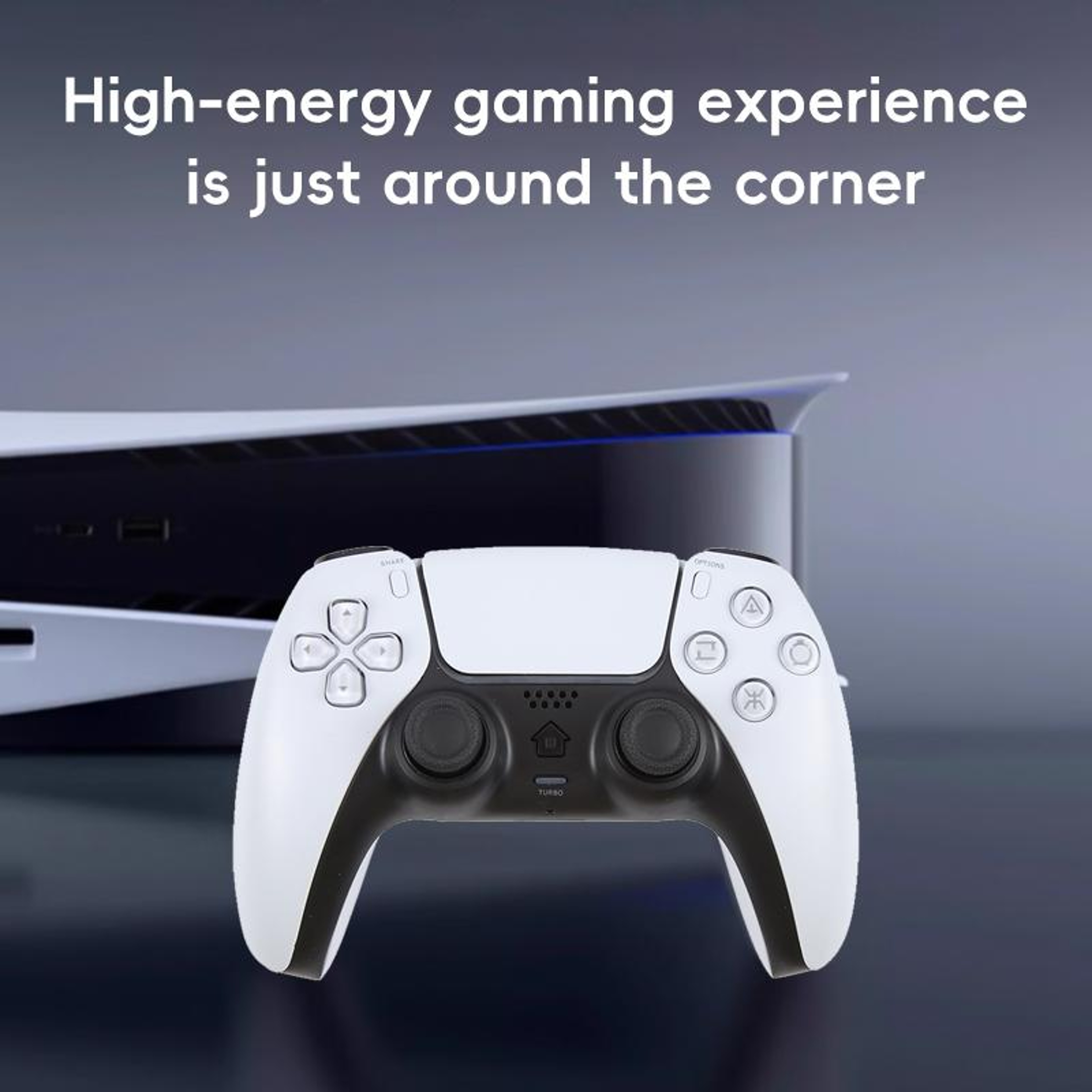 PS5 Wireless Controller Bluetooth Game Controller With Haptic Feedback And Adaptive Triggers 4