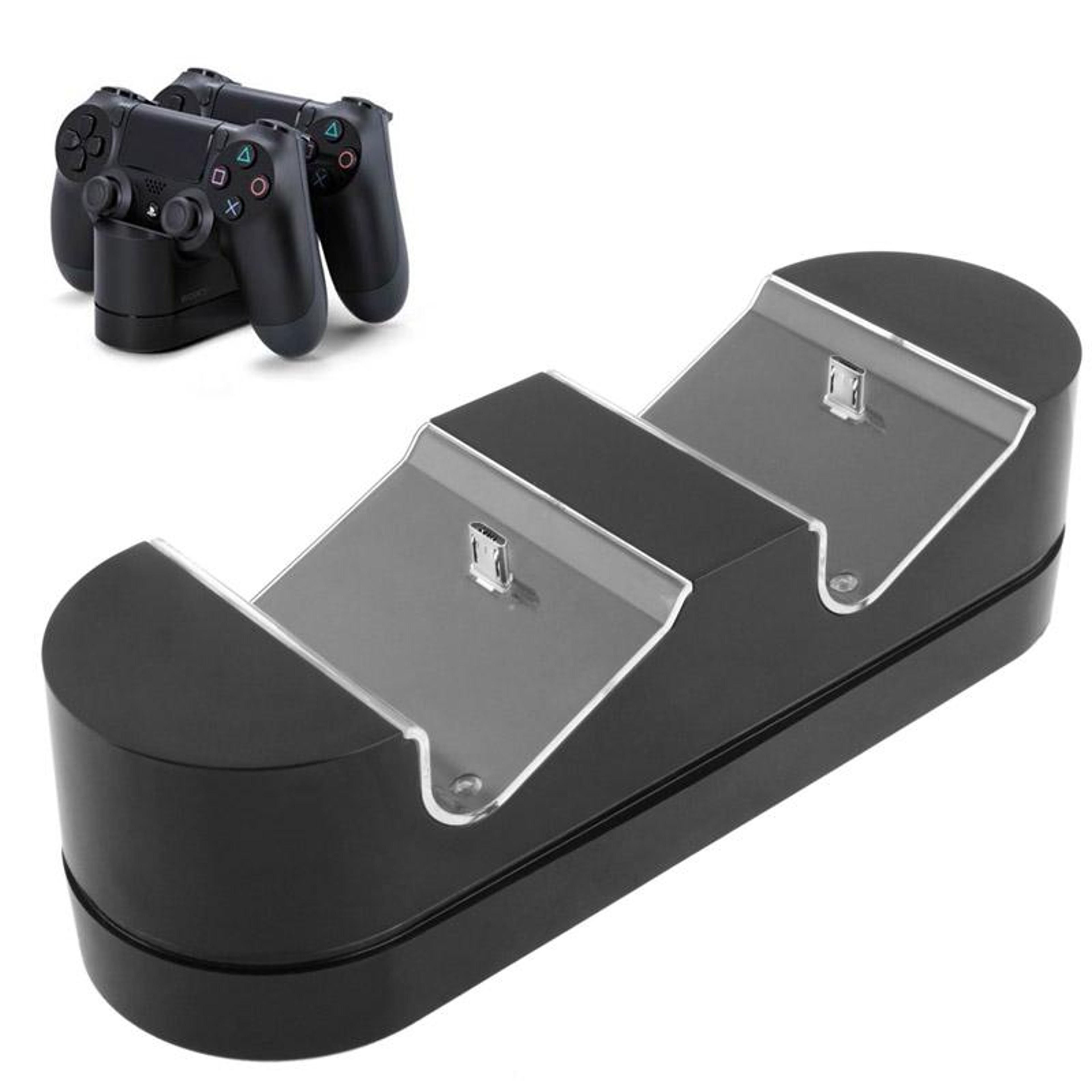 PS4 Controller Charging Dock Station With Dual USB Charging Stand 2
