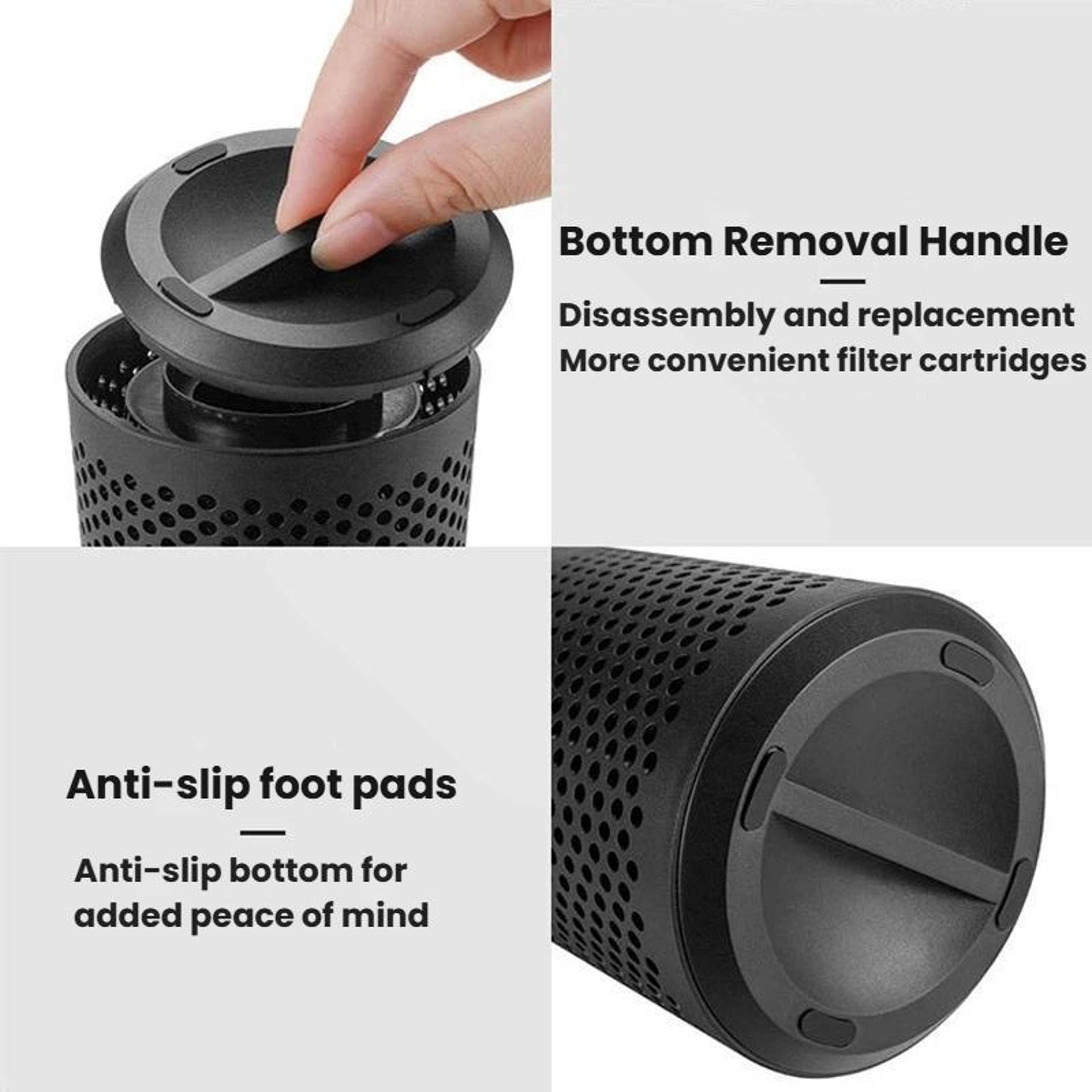 Portable Car Air Purifier Negative Ion Smoke Purifier for Home Office Desktop – view 11