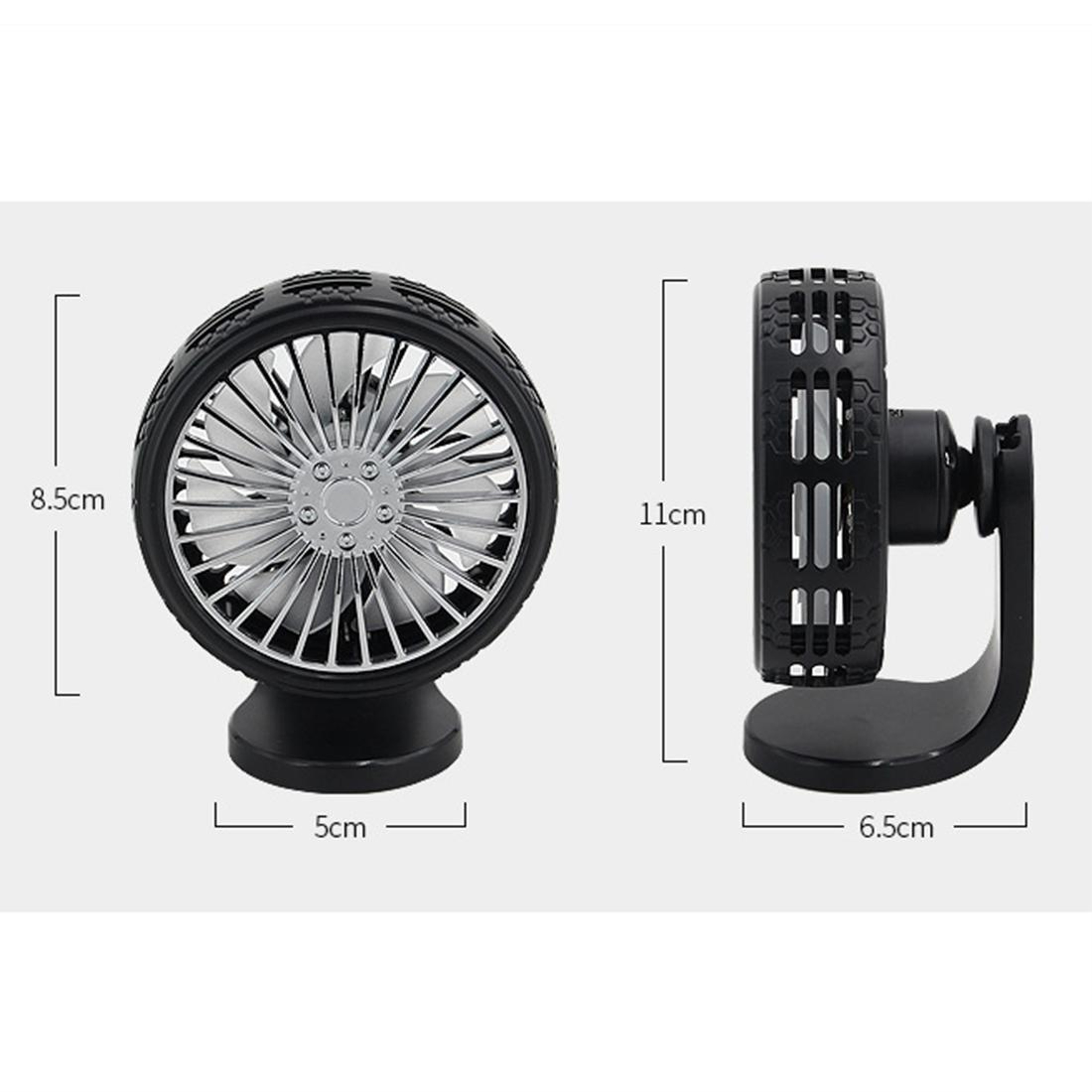 Car Cooling Fan USB Car Air Vent Fan With Aromatherapy And Speed Cooling 9