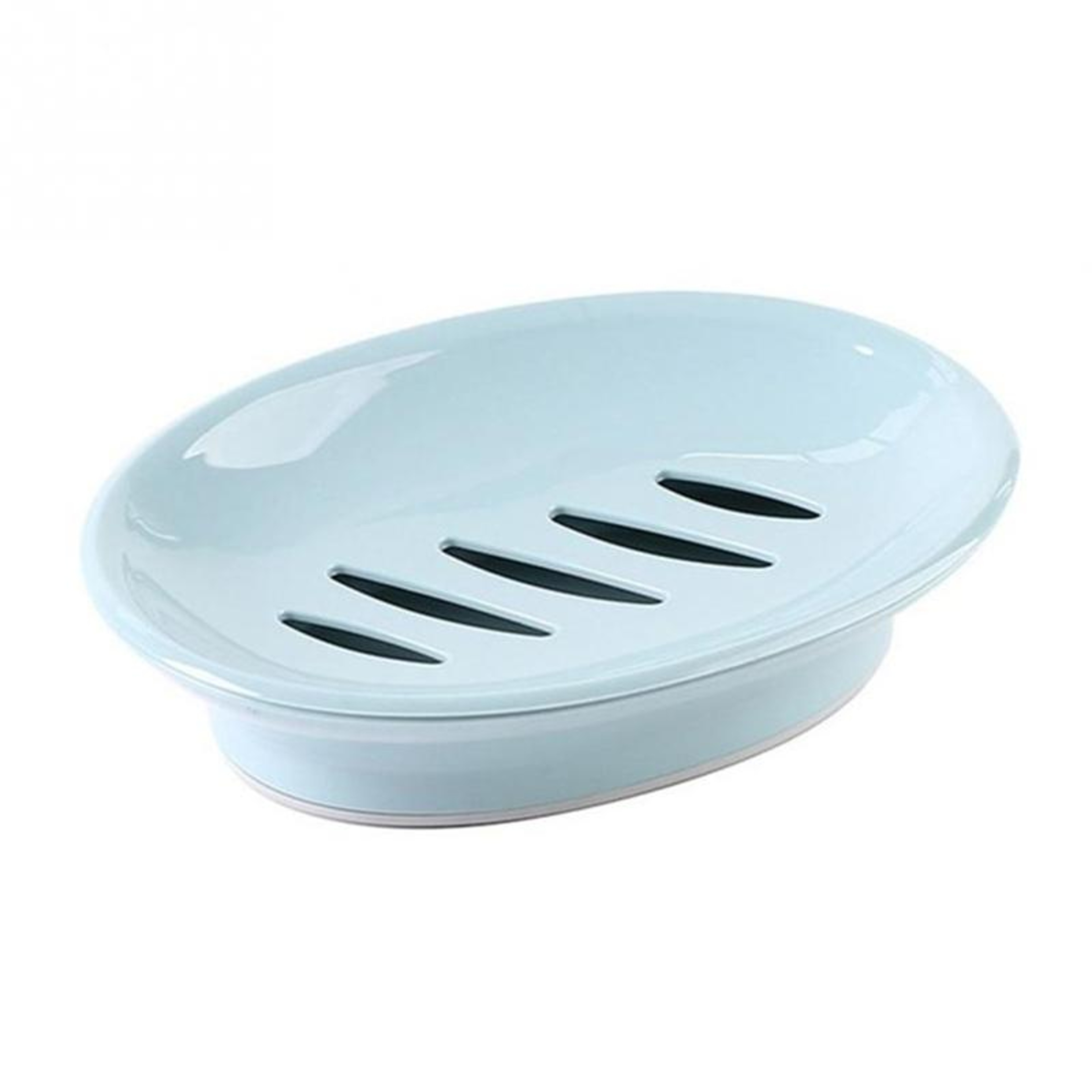 Double Layer Soap Dish With Drainage Bathroom Soap Holder Storage Box 9