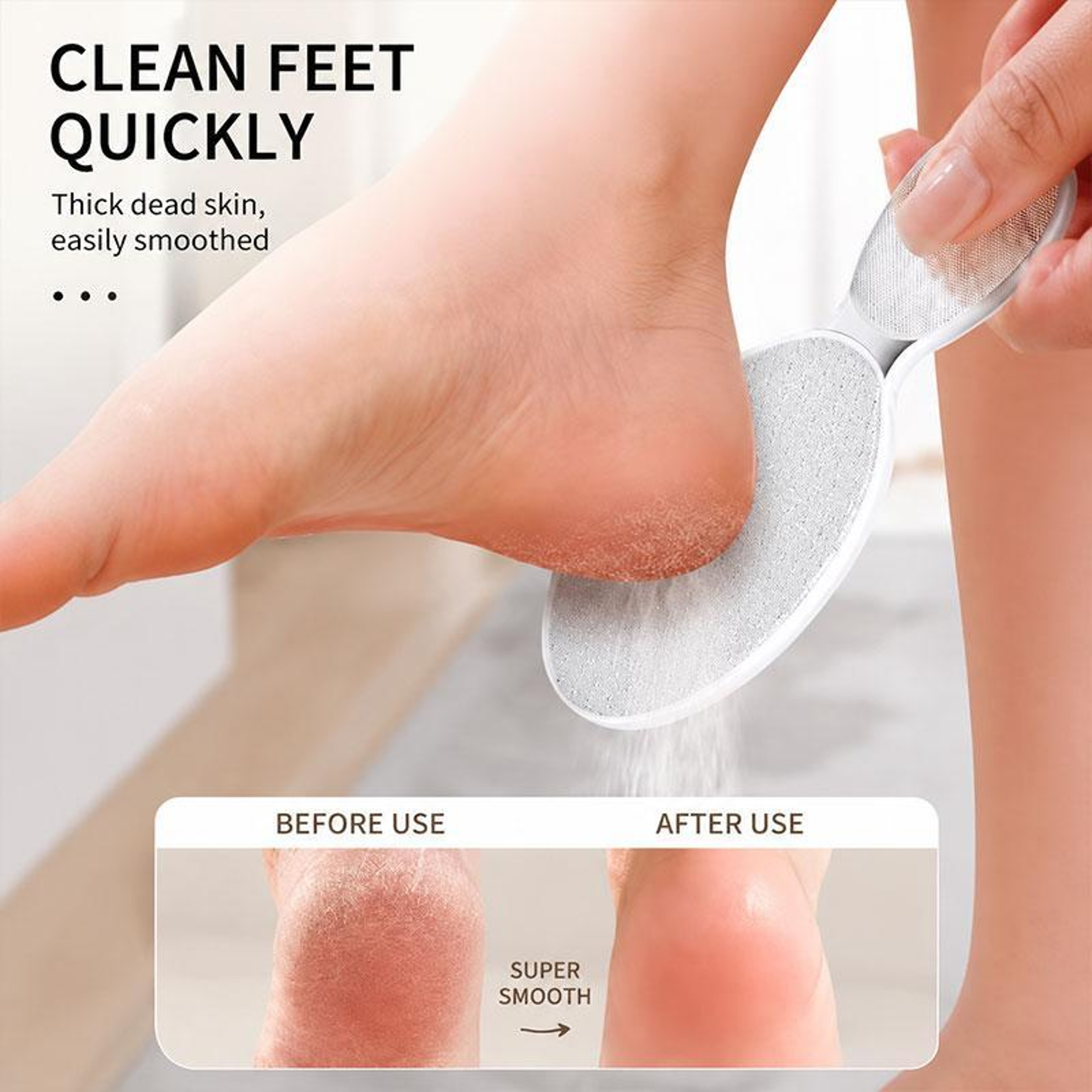 Nano Glass Foot File Foot Callus Remover for Smooth Soft Heels and Dry Cracked Feet – view 7