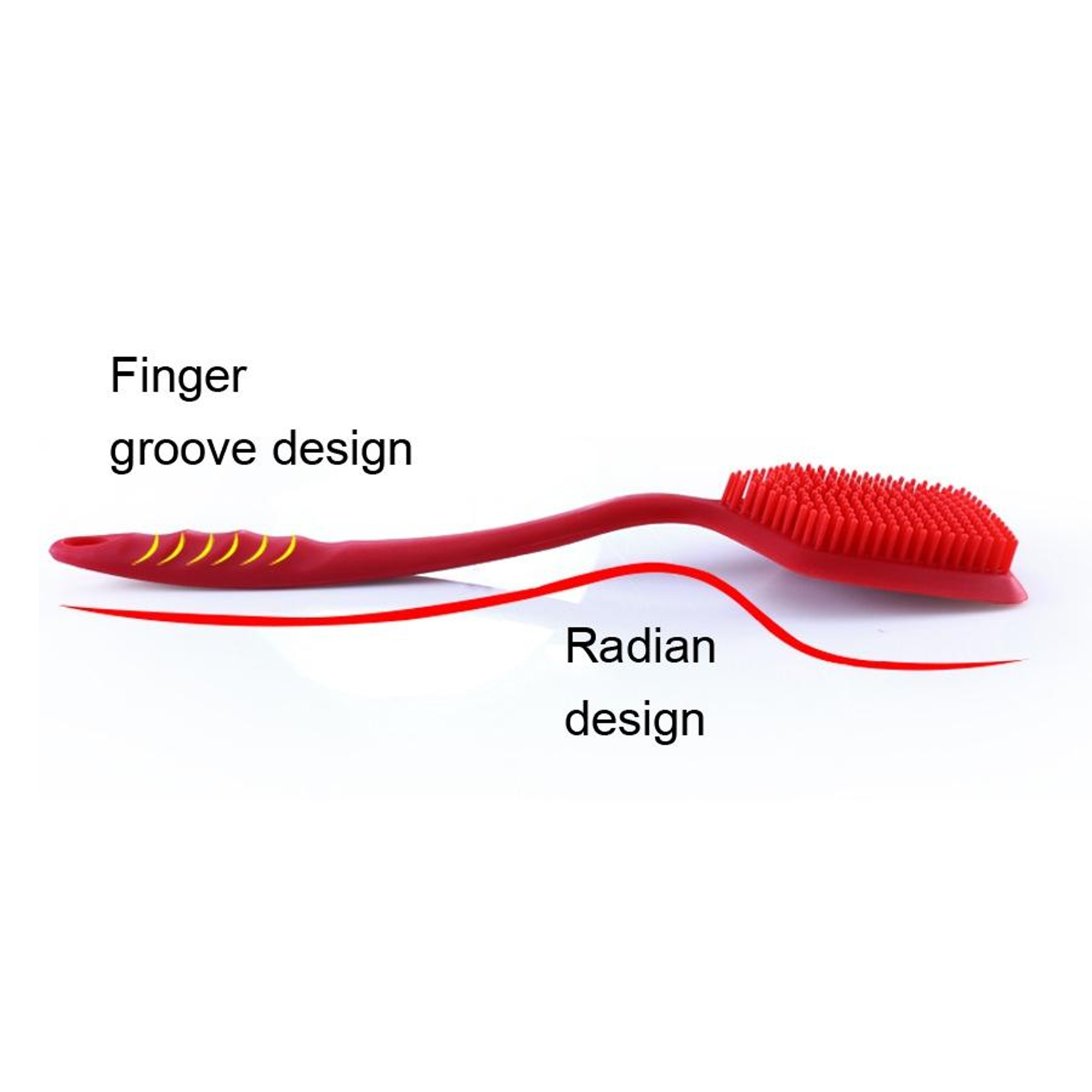 Silicone Dish Brush Non Scratch Pot Scrubbing Brush For Kitchen Cleaning 2