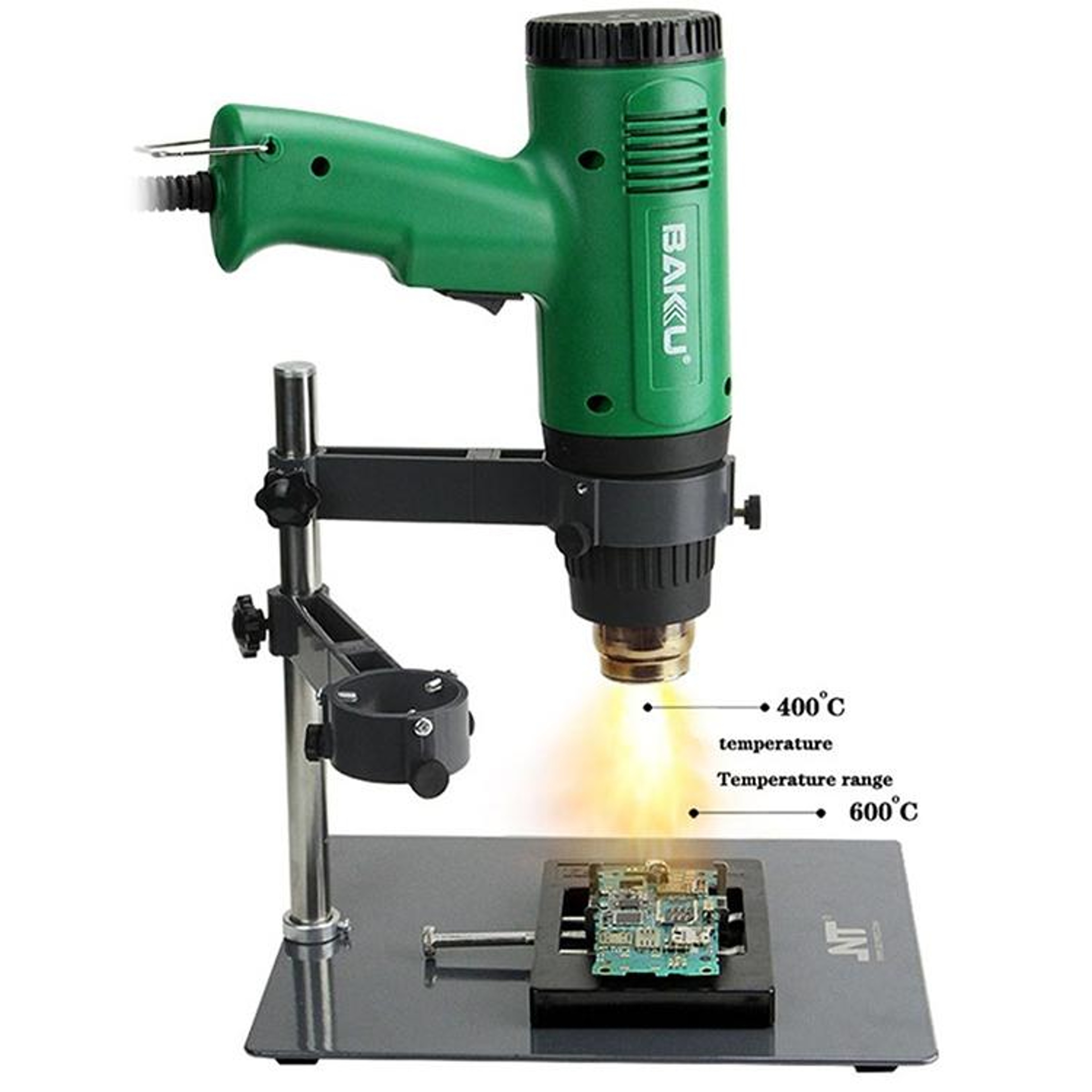 Heat Gun Adjustable Hot Air Gun For DIY Electronics Crafts AC US Plug 3