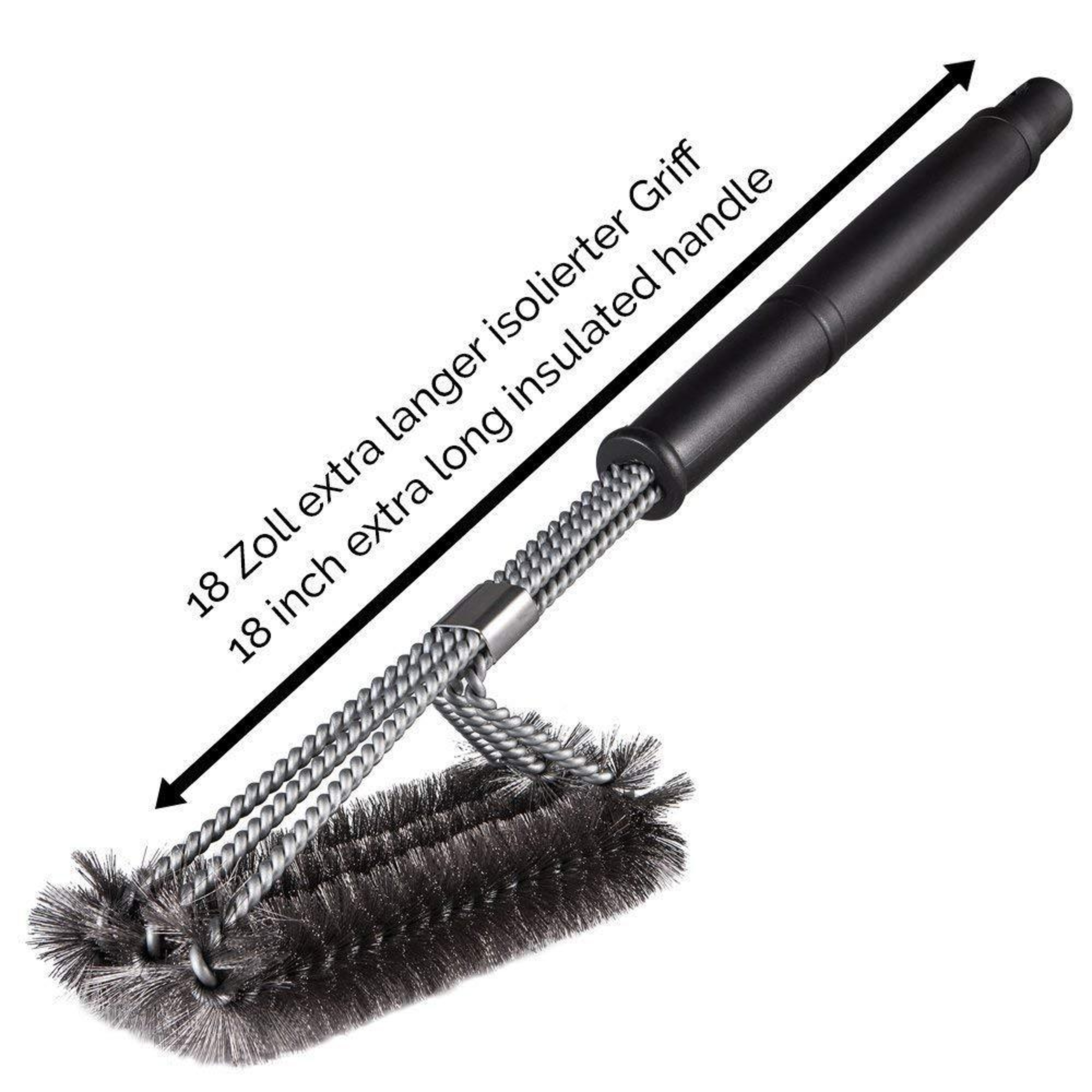 Grill Cleaning Brush Wire BBQ Grill Brush For Barbecue Grill Grates And Grill Pans 5