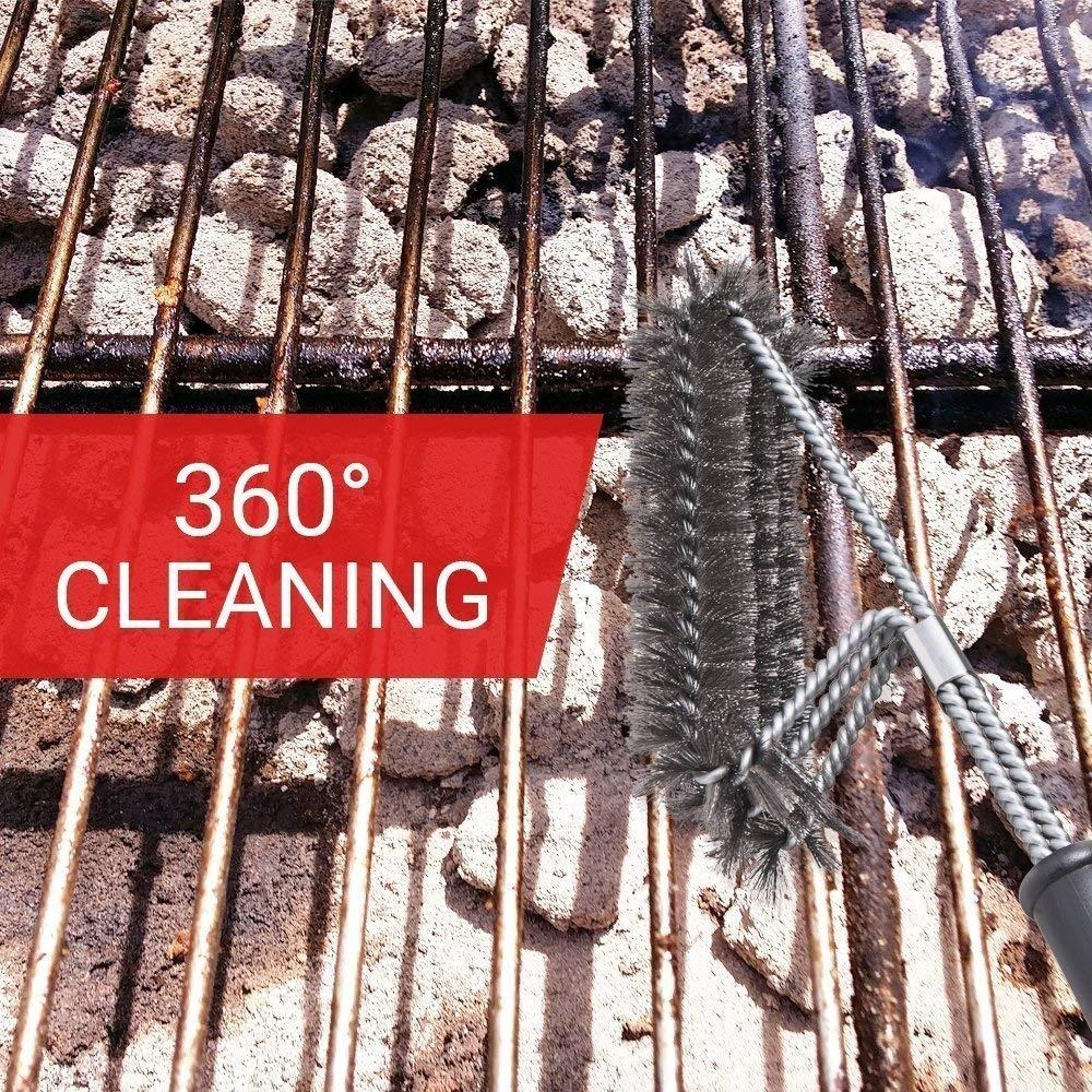 Grill Cleaning Brush Wire BBQ Grill Brush For Barbecue Grill Grates And Grill Pans 7