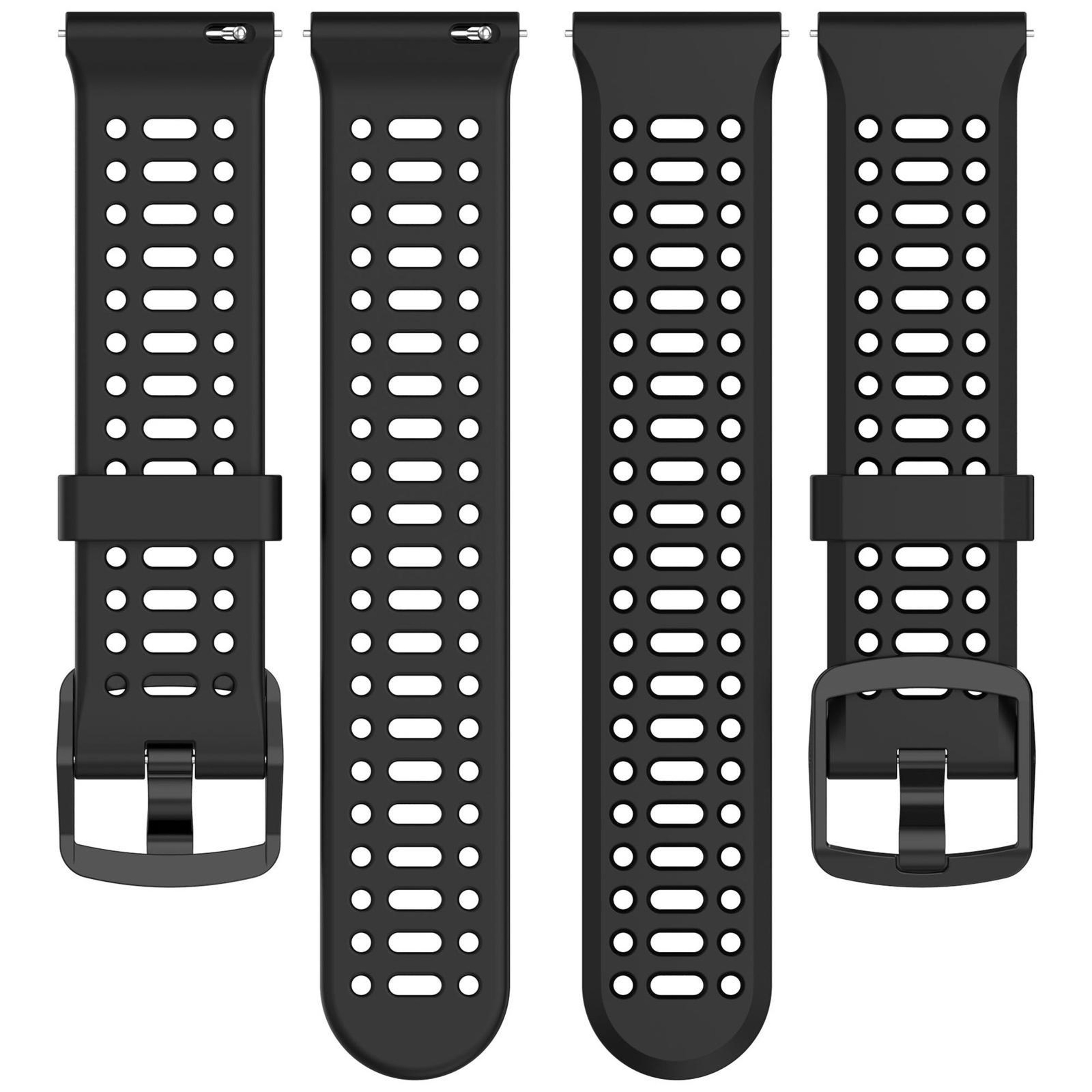 Watch Sport Band Breathable Silicone Watch Band Soft Replacement Sport Watch Strap 5
