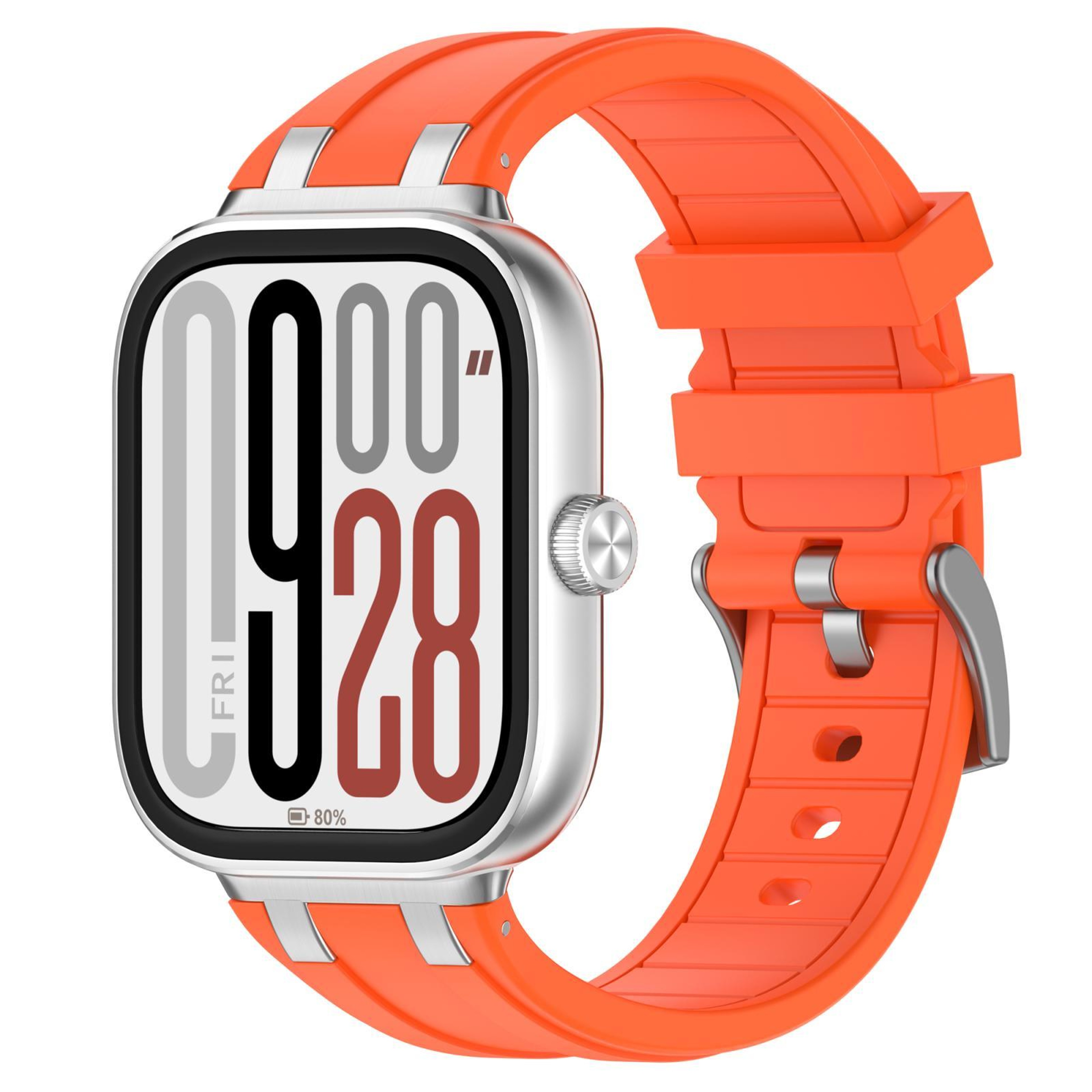 Silicone Watch Band for Xiaomi Band 10 Pro Redmi Watch 6 5 with Premium Metal Connectors – view 20