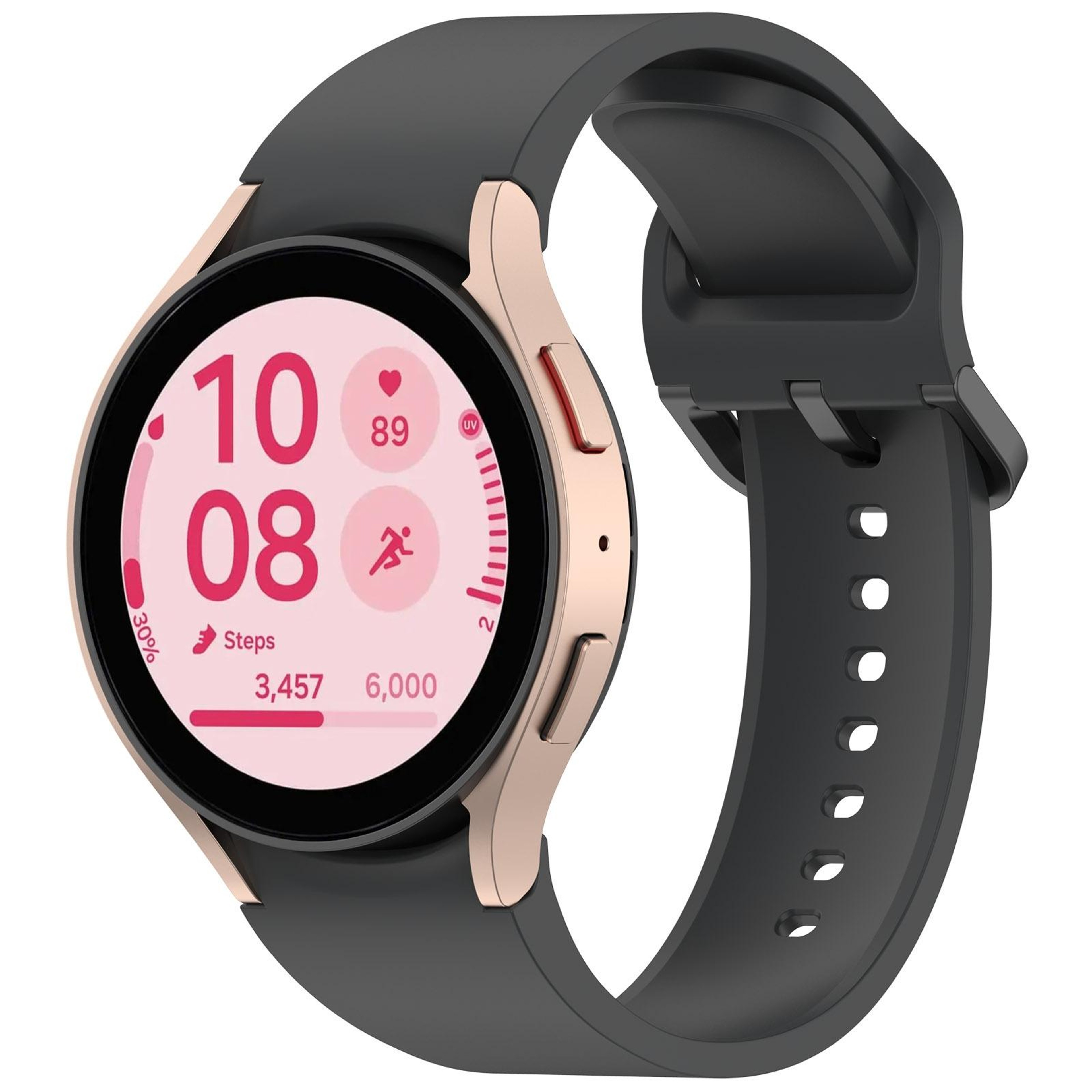 Samsung Galaxy Watch FE Silicone Watch Band With Quick Release Soft Sport Replacement Strap 26